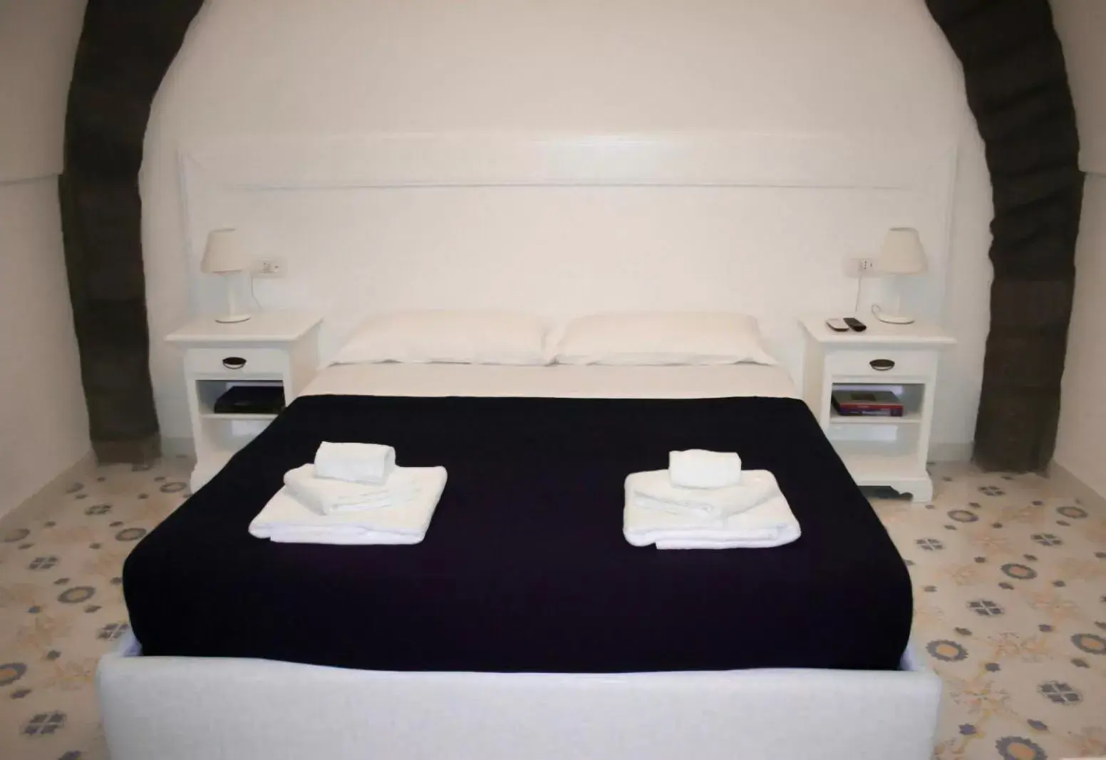 Bed in Villa Prota