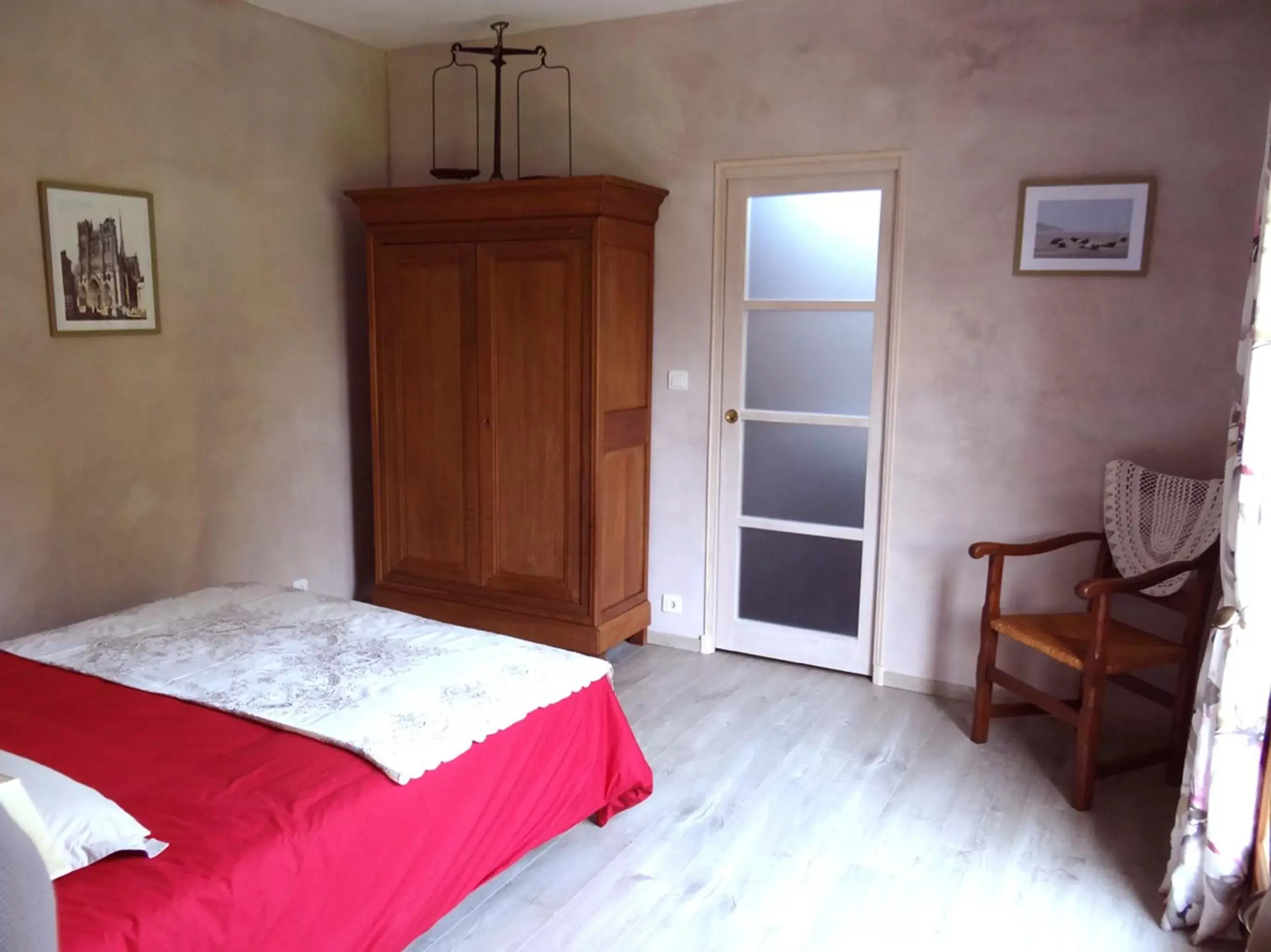 Bedroom, Bed in Le Chemin d'Ulphe