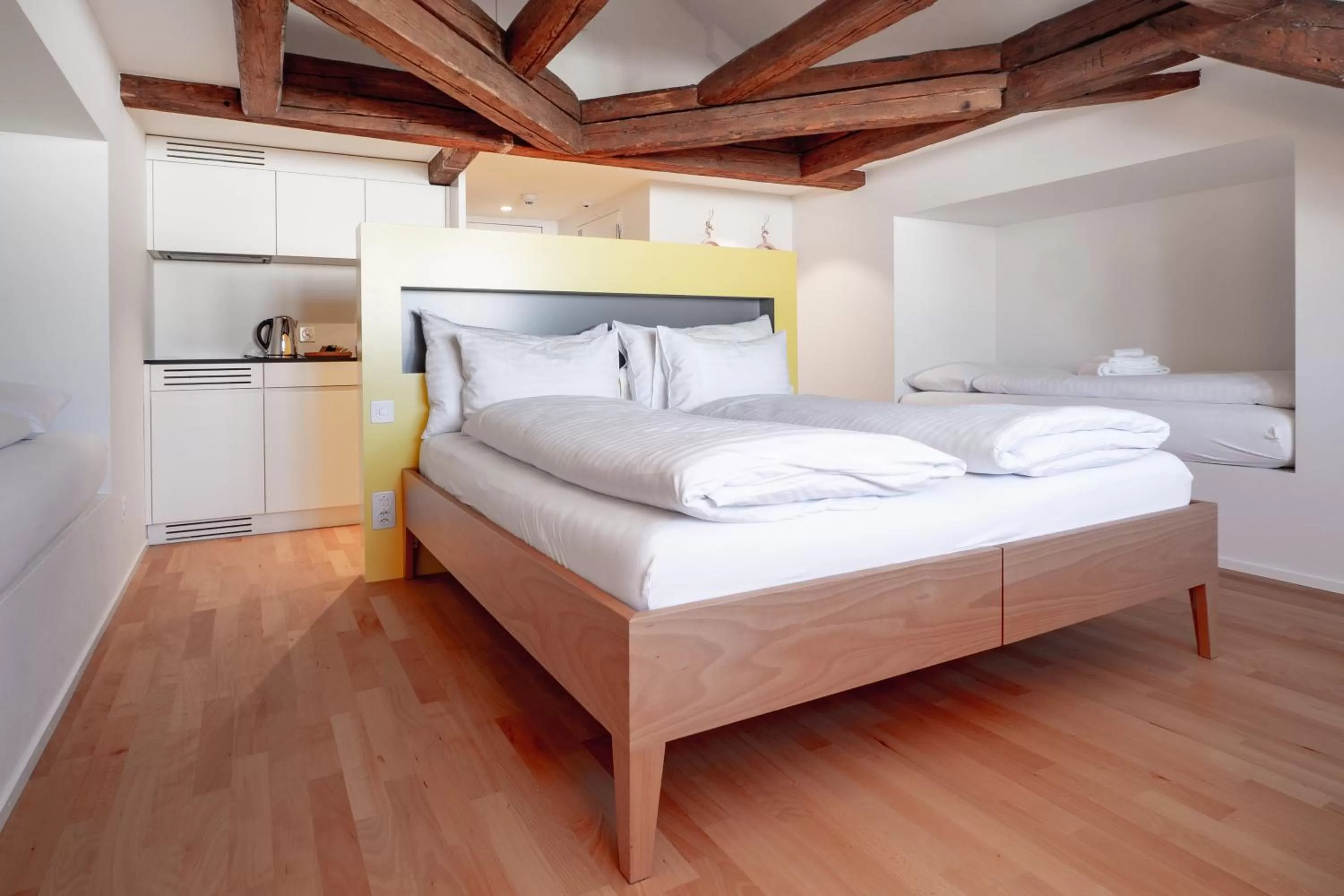 Bed in Linde Heiden Swiss Quality Hotel