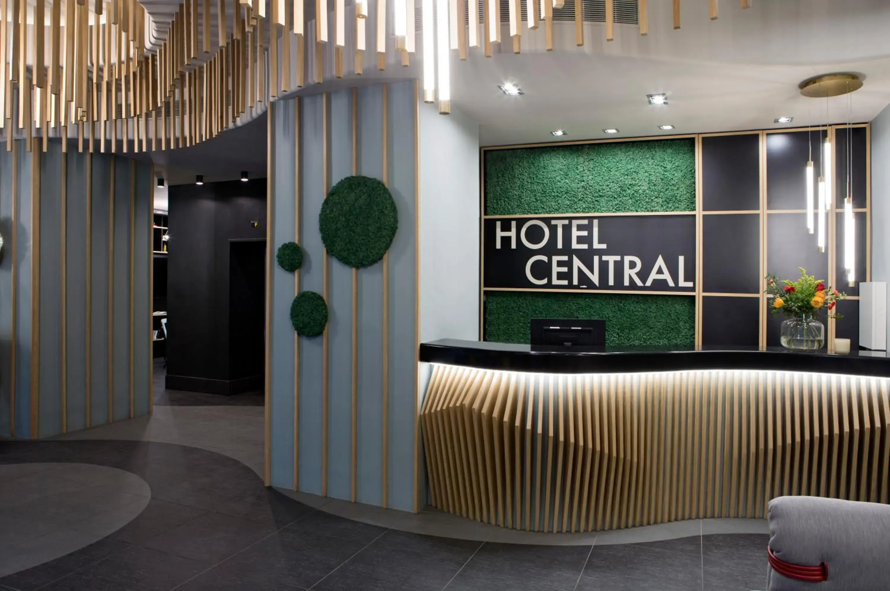 Logo/Certificate/Sign, Lobby/Reception in Central Hotel, Trademark Collection by Wyndham