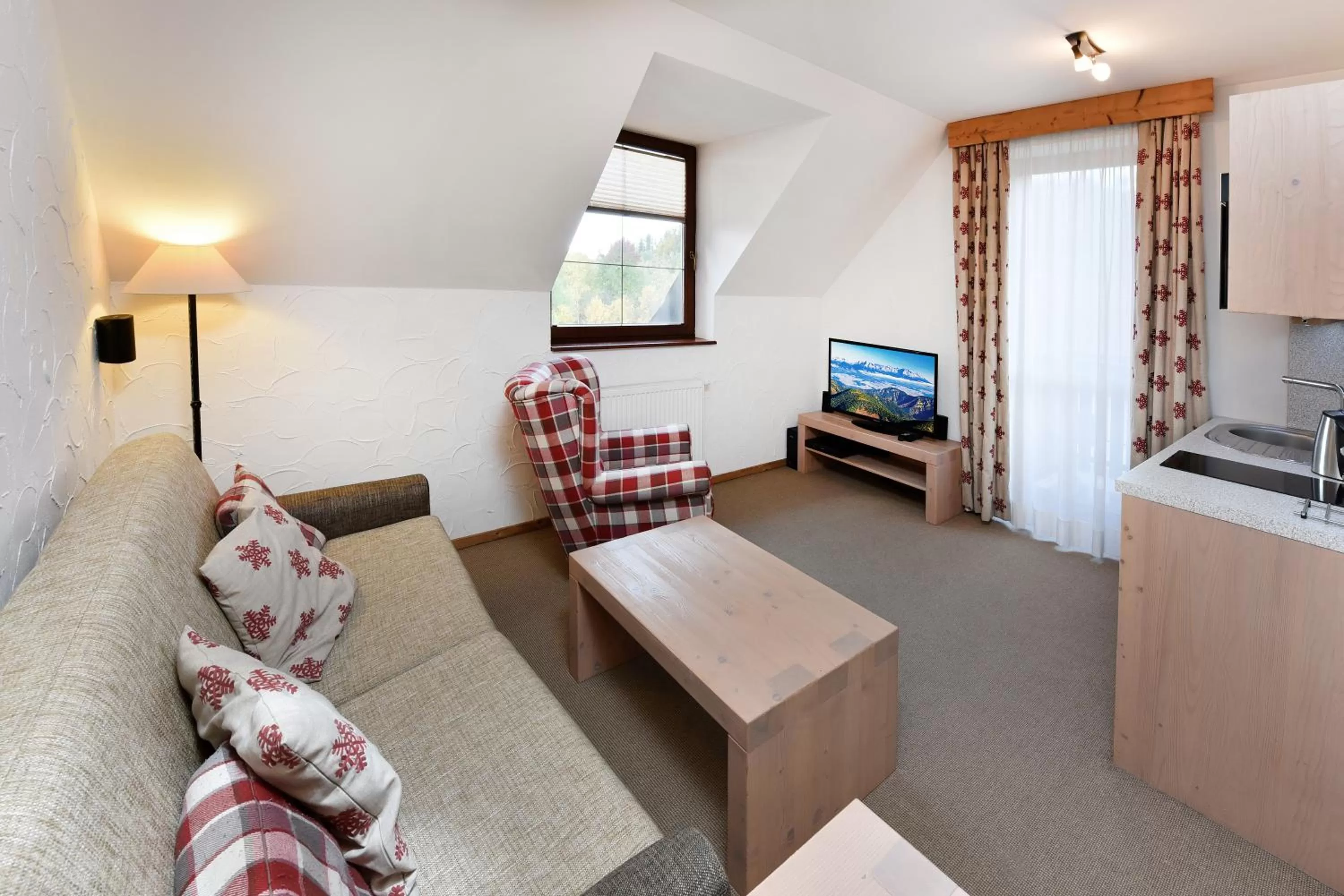 Living room in APLEND Hotel Kukučka