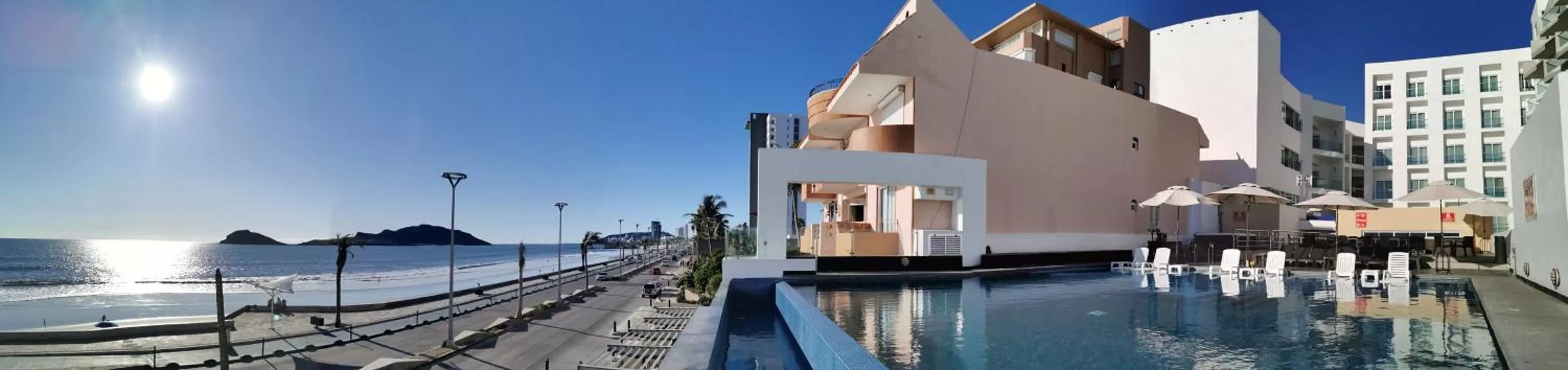 Beach in Coral Island Beach View Hotel