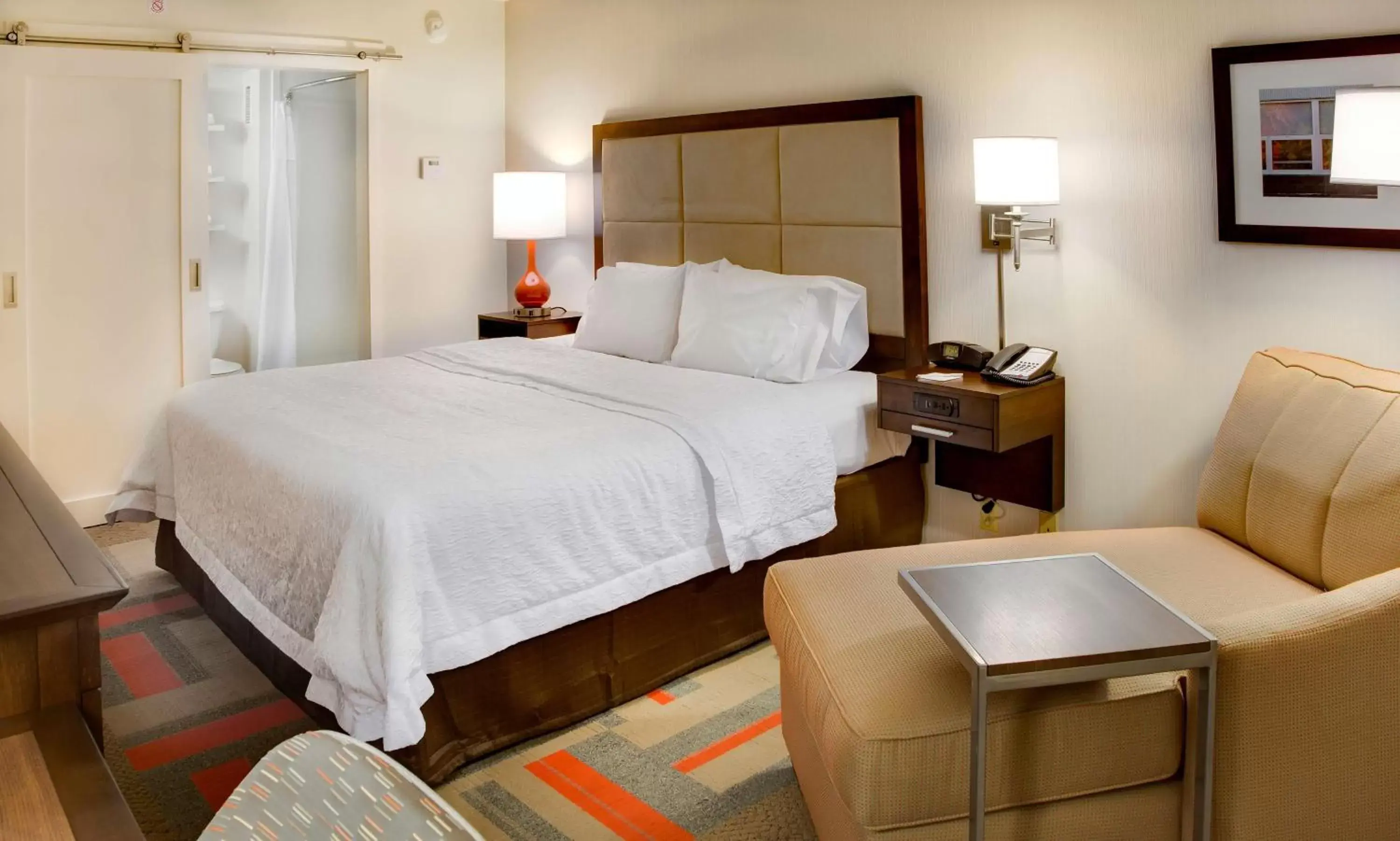Bed in Hampton Inn Harrisonburg - University Bed in Hampton Inn Harrisonburg - University