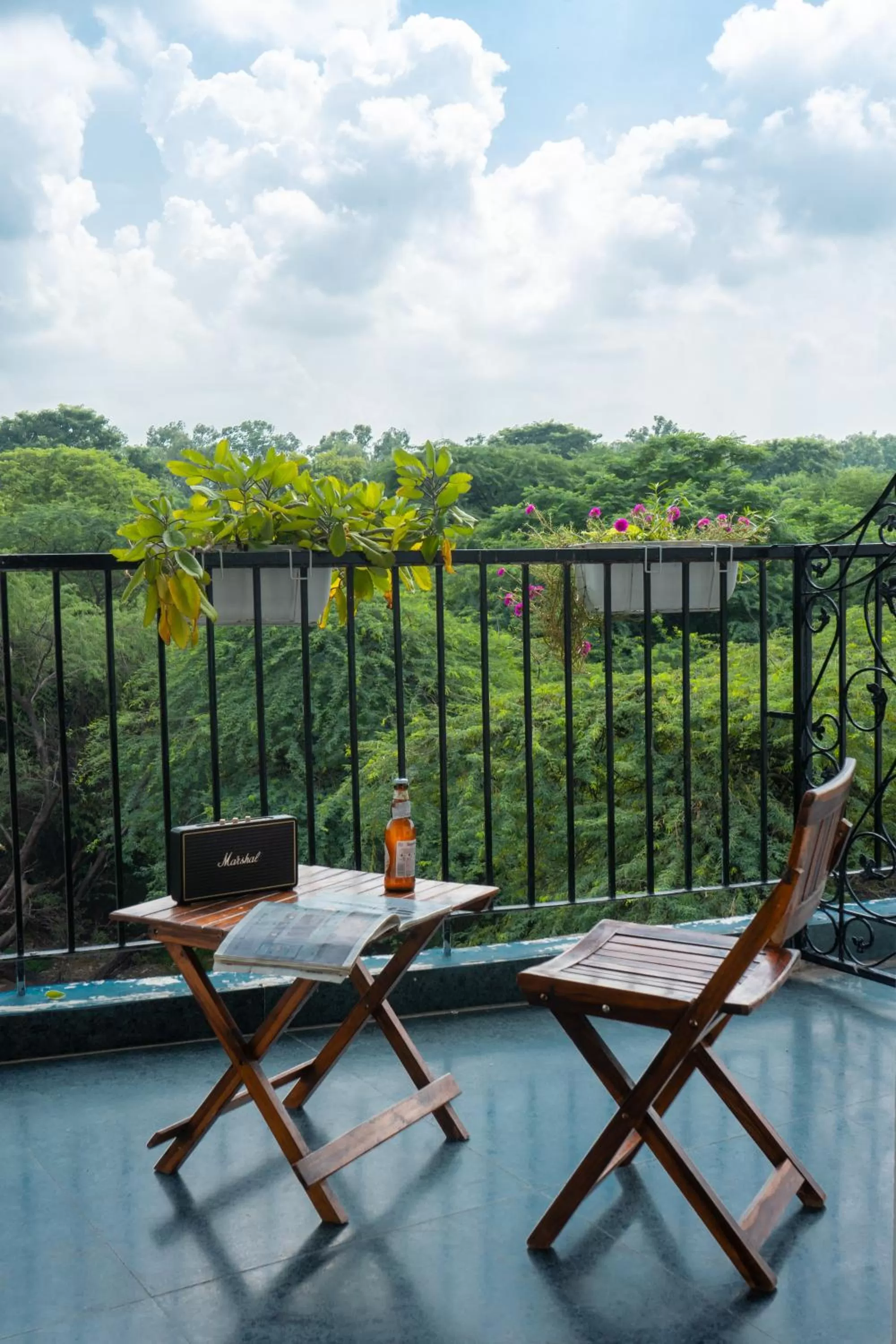 Balcony/Terrace in Minimalist Poshtel & Suites