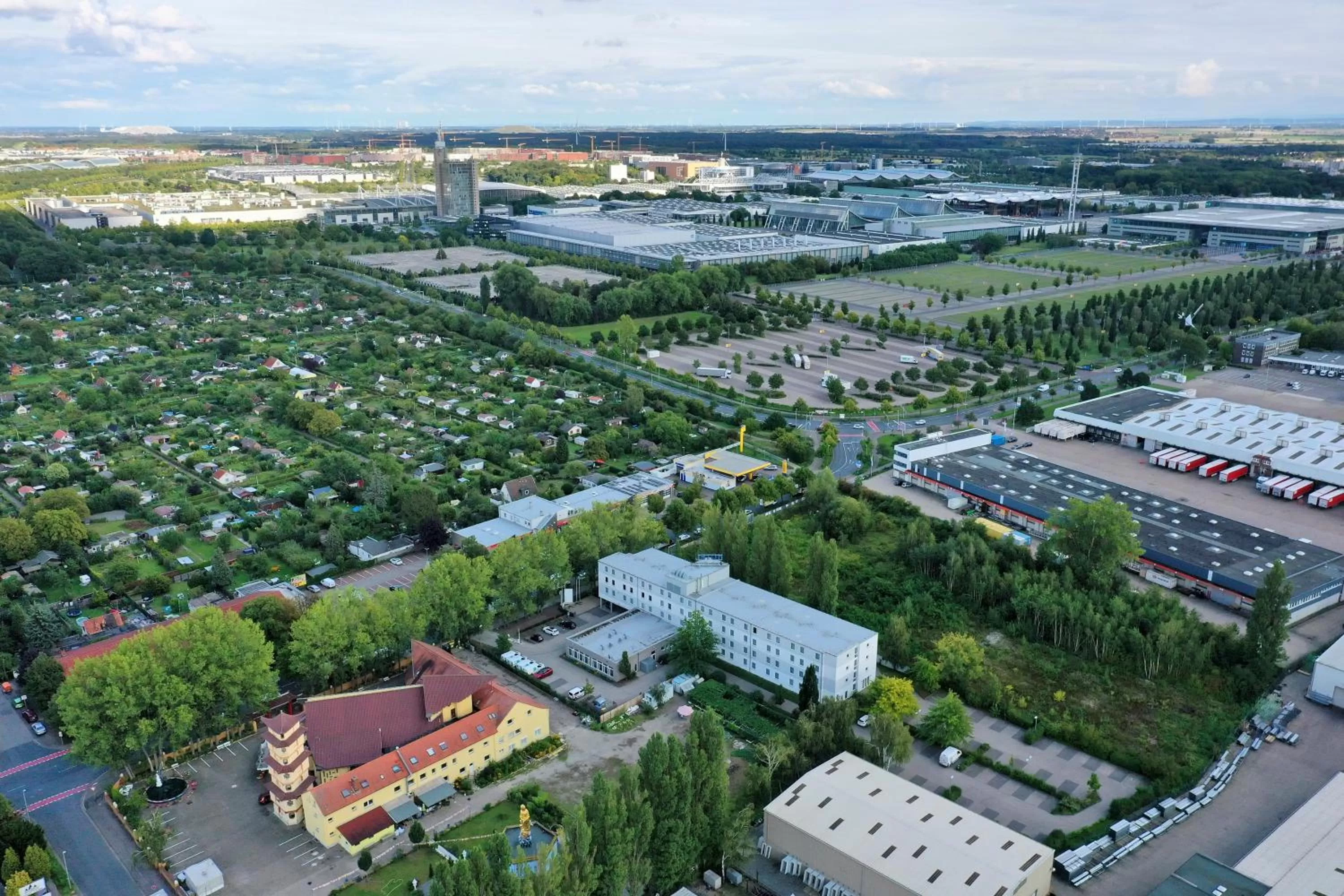 Property building in Median Hotel Hannover Messe