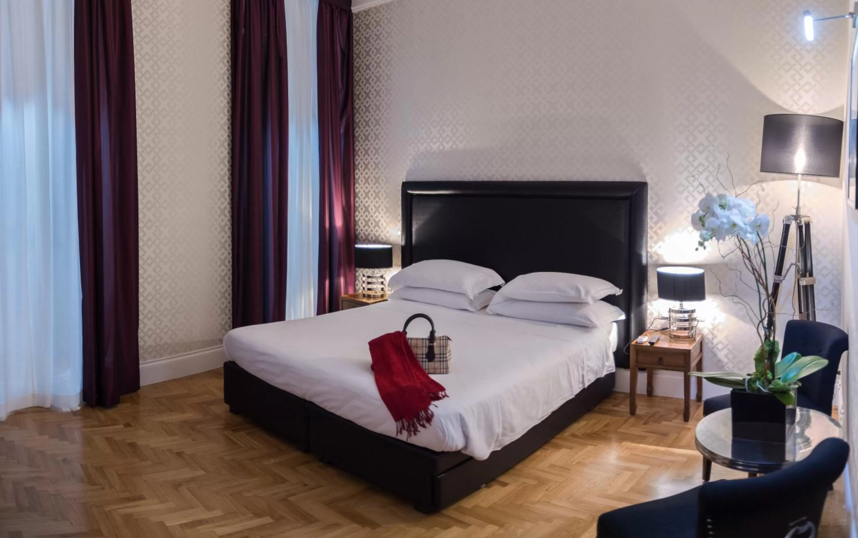 Photo of the whole room, Bed in Minerva Relais