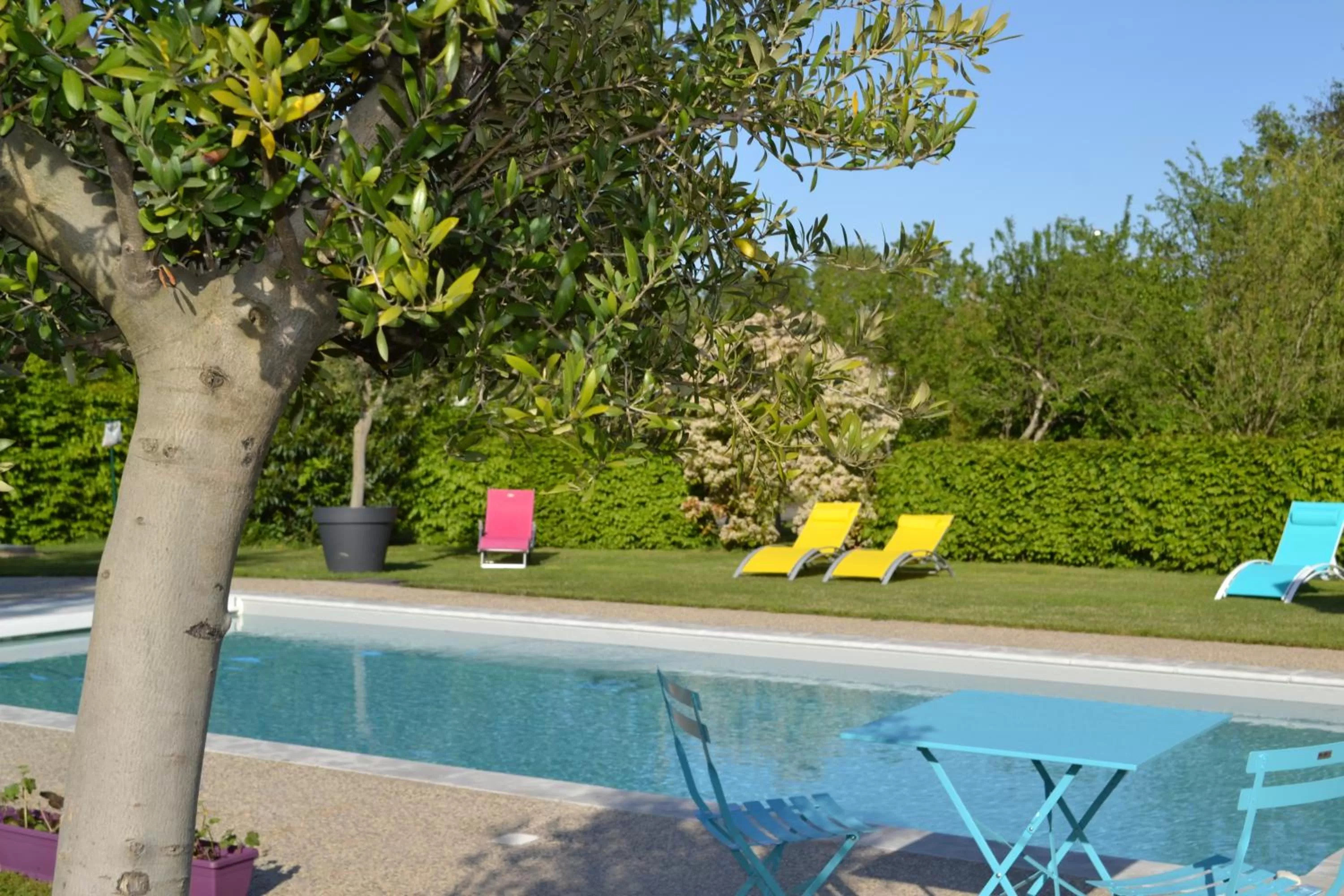 Pool view, Swimming Pool in L'instant bleu