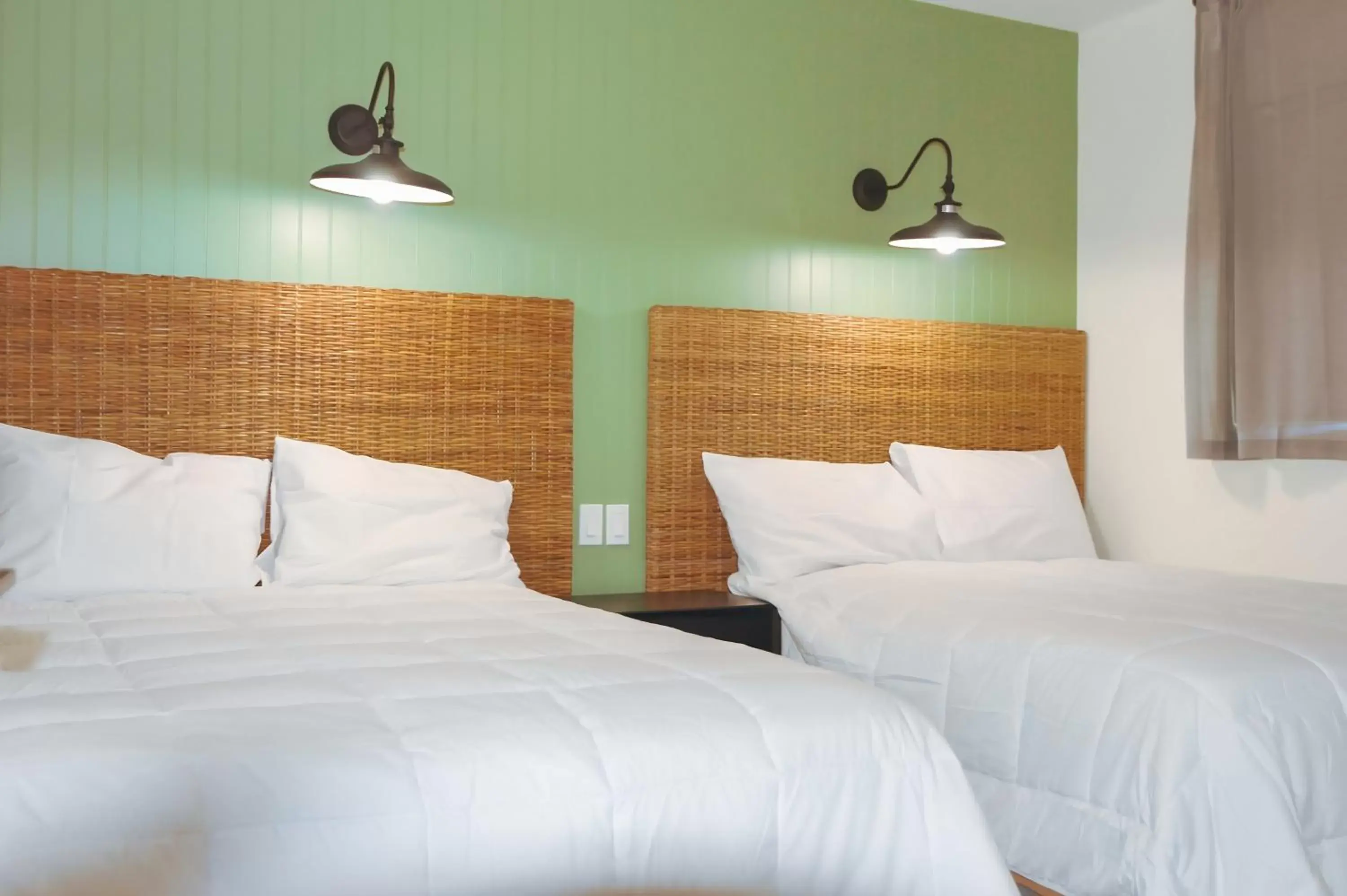 Bed in Shoreline Resort Condominiums