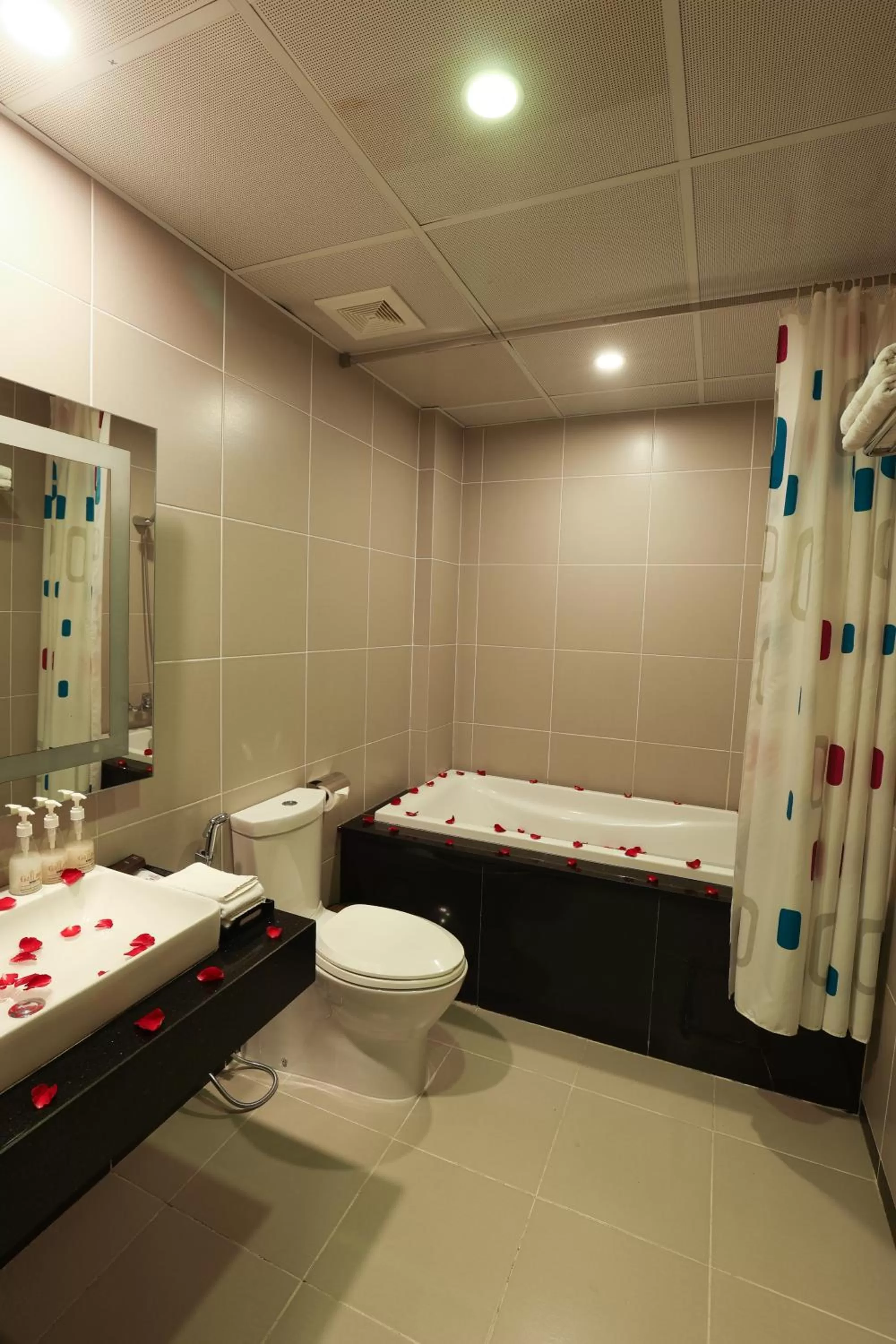 Shower in Gallant Hotel