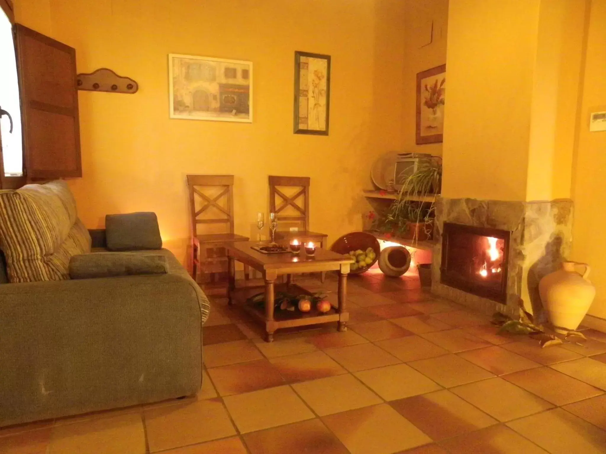 Living room, Seating Area in Hotel Apartamento Rural Finca La Media Legua