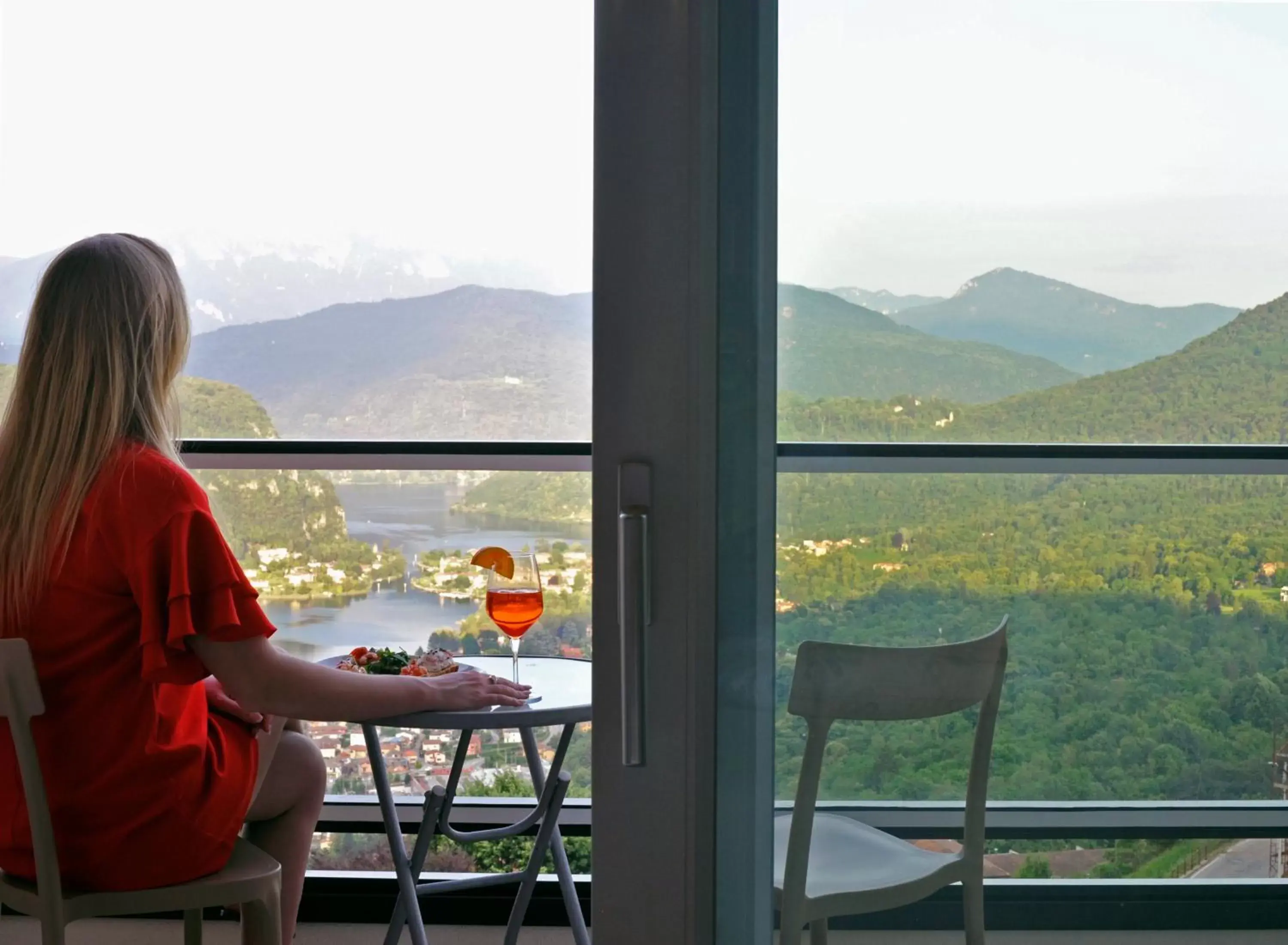 Lake view in Hotel Ristorante Stampa