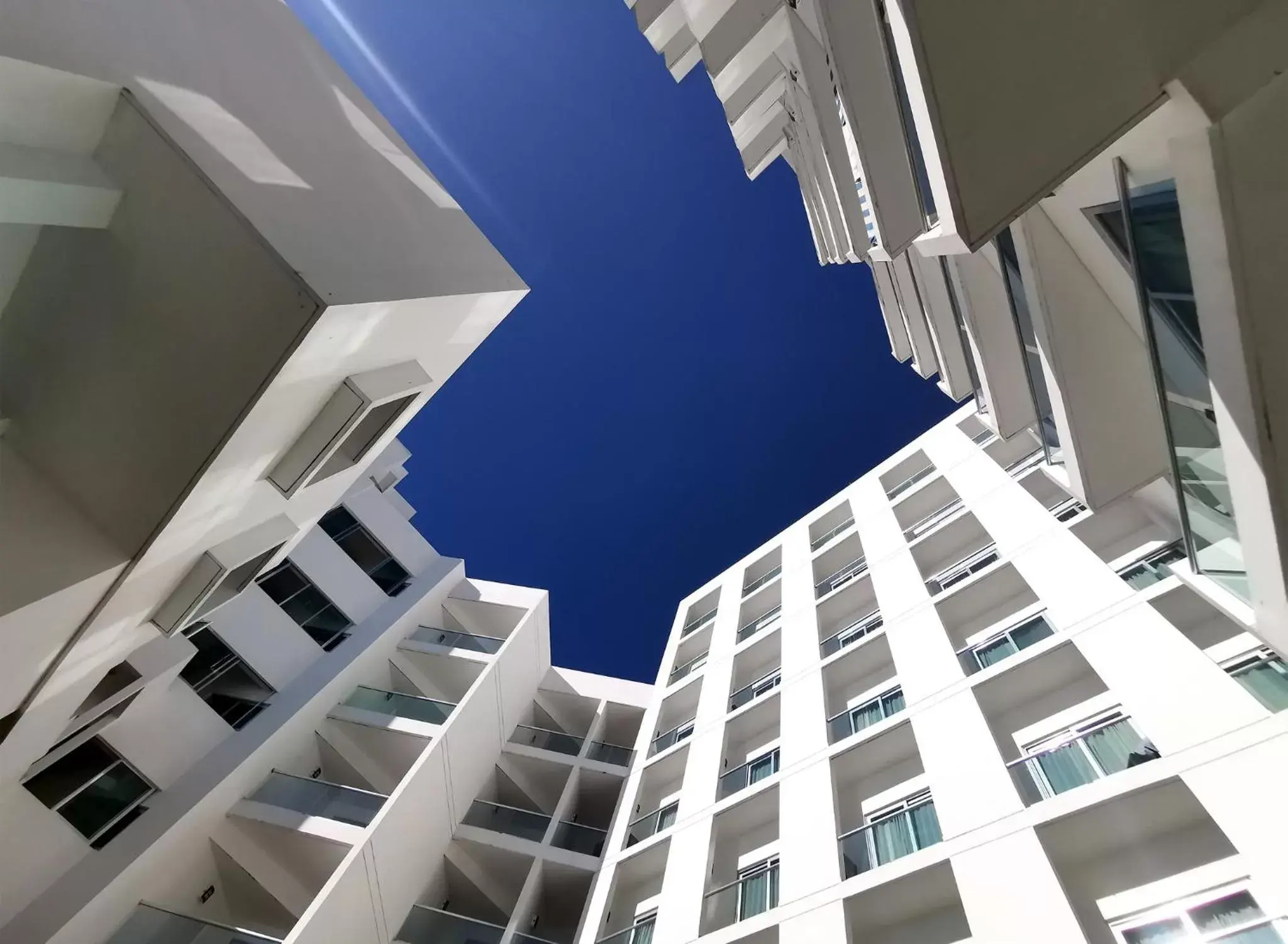 Property building in Coral Island Beach View Hotel Property building in Coral Island Beach View Hotel