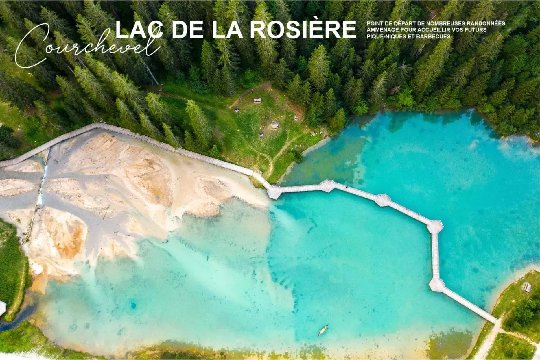 Natural landscape, Bird's-eye View in Ecrin Blanc Resort Courchevel