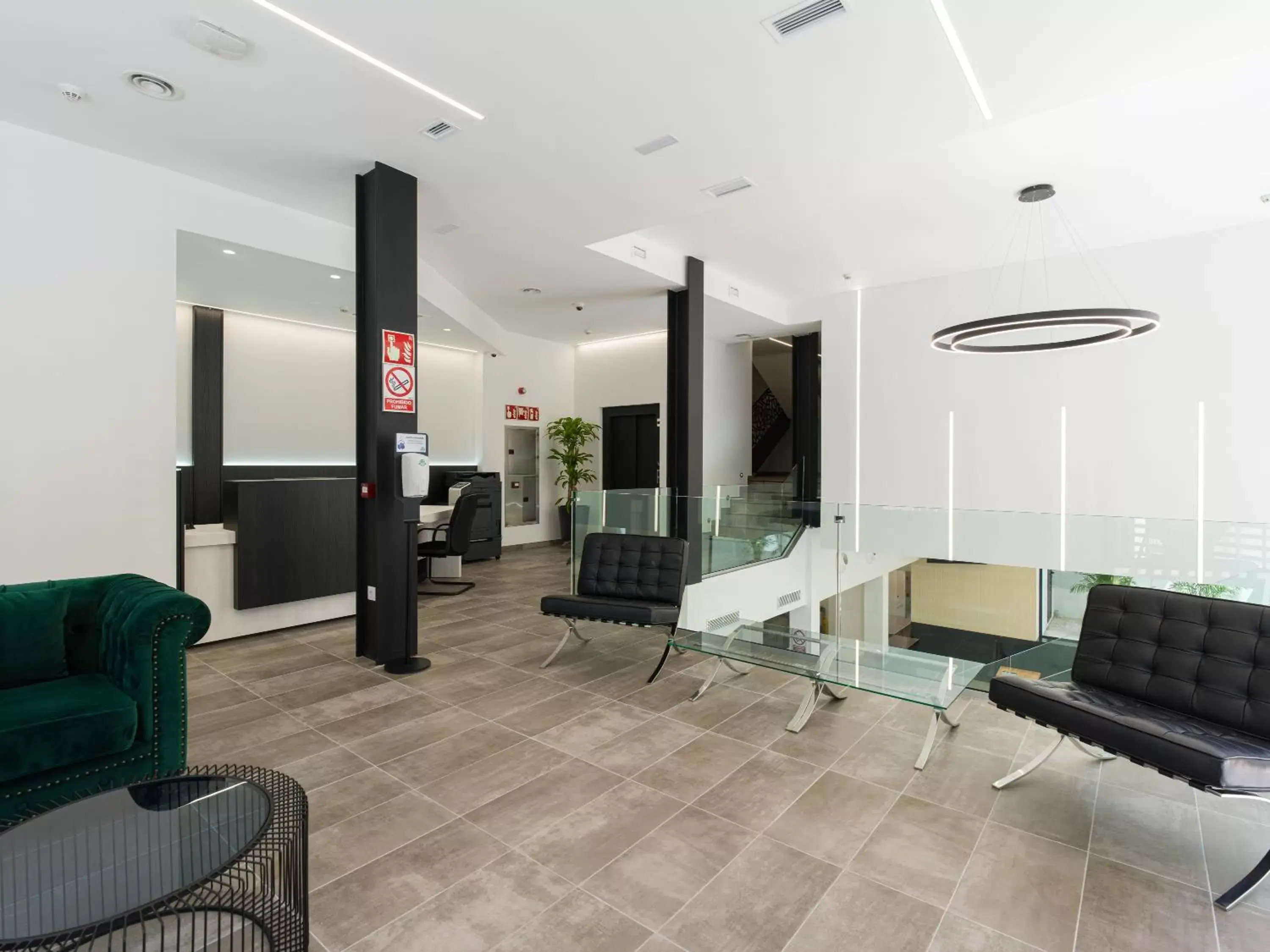 Lobby or reception in Hotel MG Poniente Lobby or reception in Hotel MG Poniente