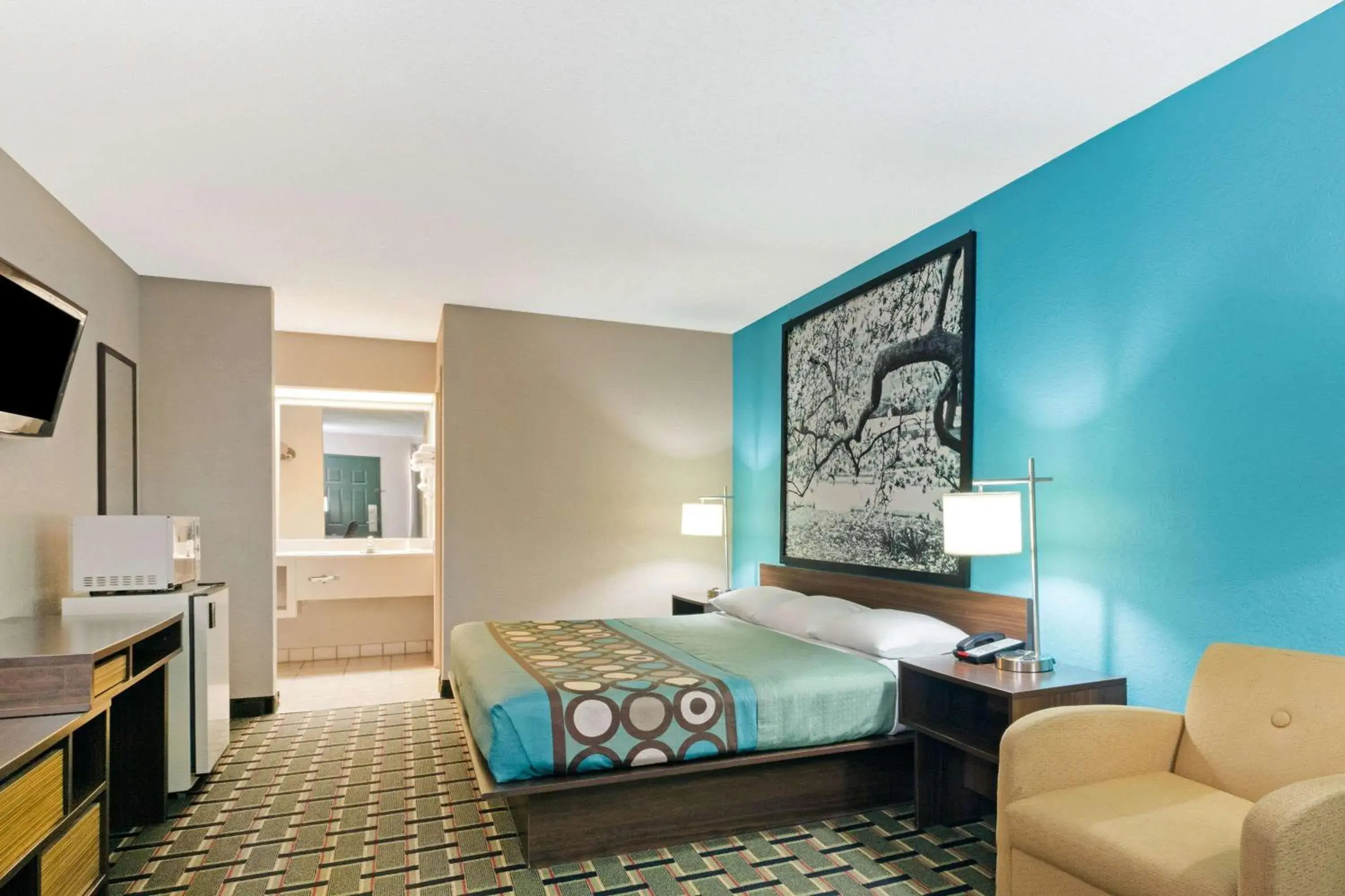 King Room - Non-Smoking in Super 8 by Wyndham Brunswick South I-95 King Room - Non-Smoking in Super 8 by Wyndham Brunswick South I-95