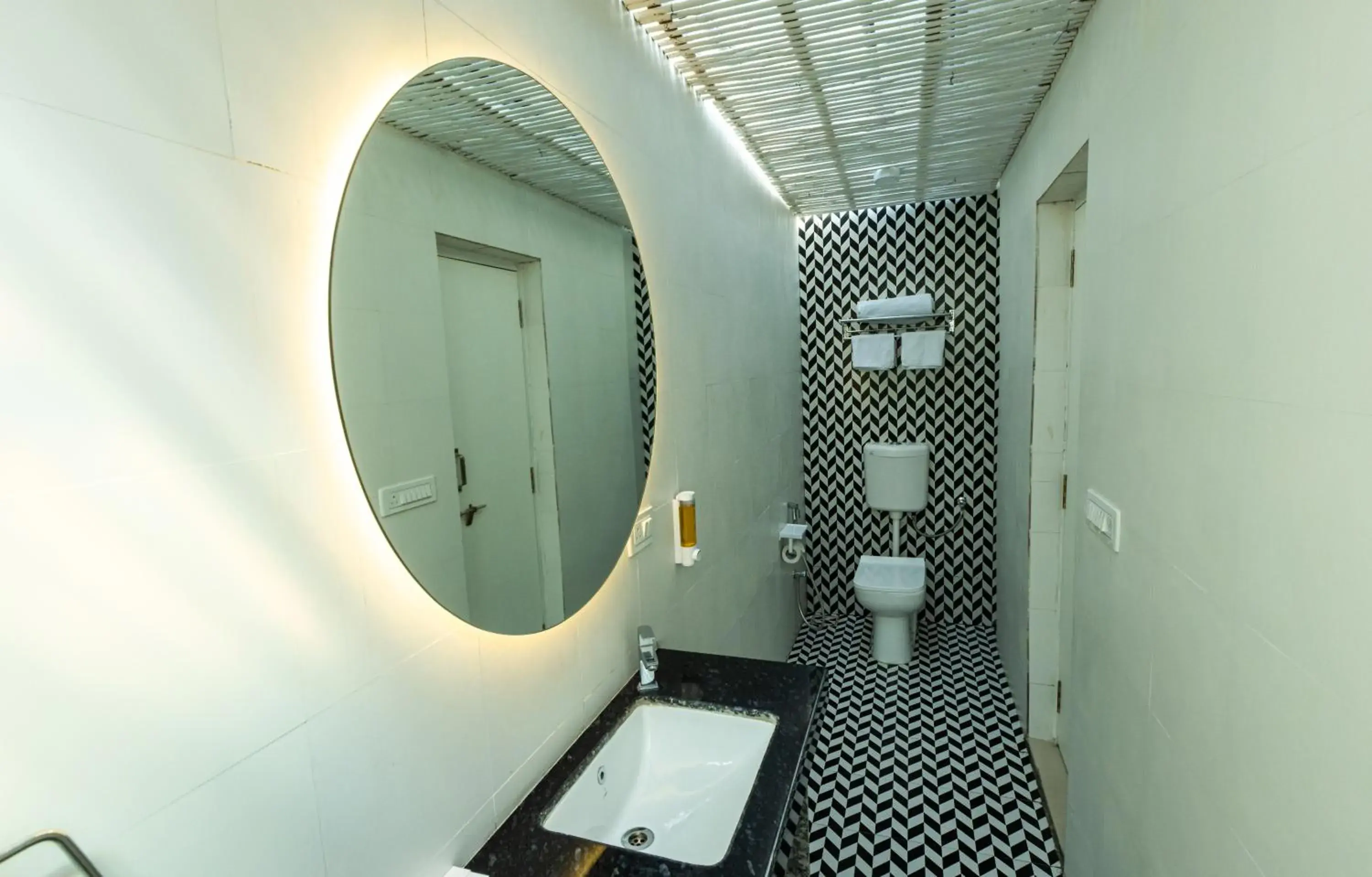 Bathroom in OCEANATURE ALIBAUG