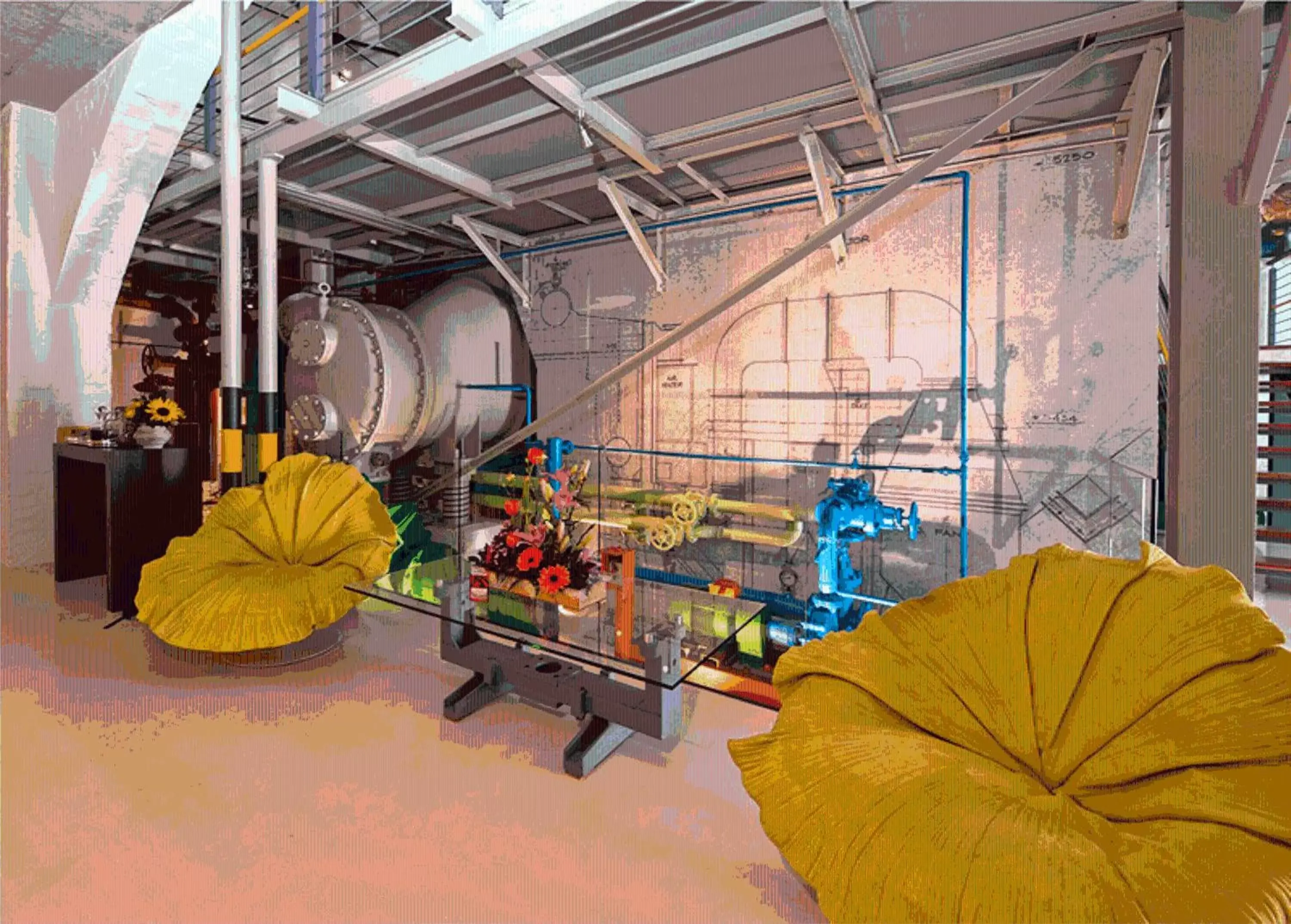 Lobby or reception in Turbine Hotel & Spa Lobby or reception in Turbine Hotel & Spa