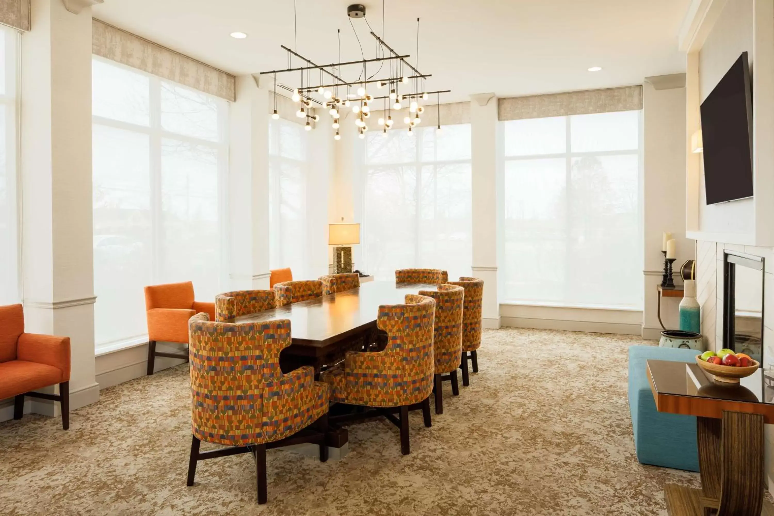 Lobby or reception in Hilton Garden Inn Cincinnati Blue Ash