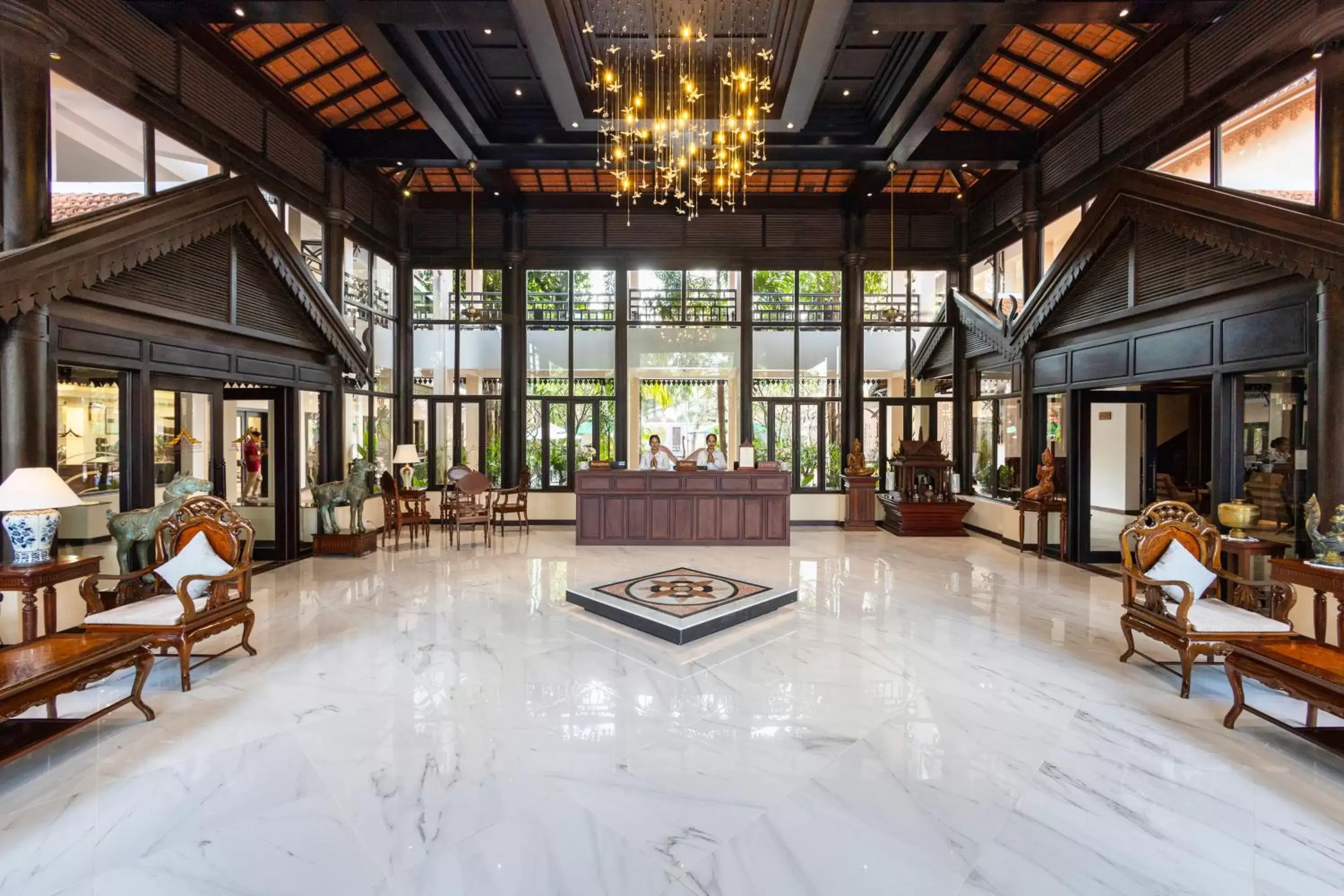 Lobby or reception in Saem Siemreap Hotel