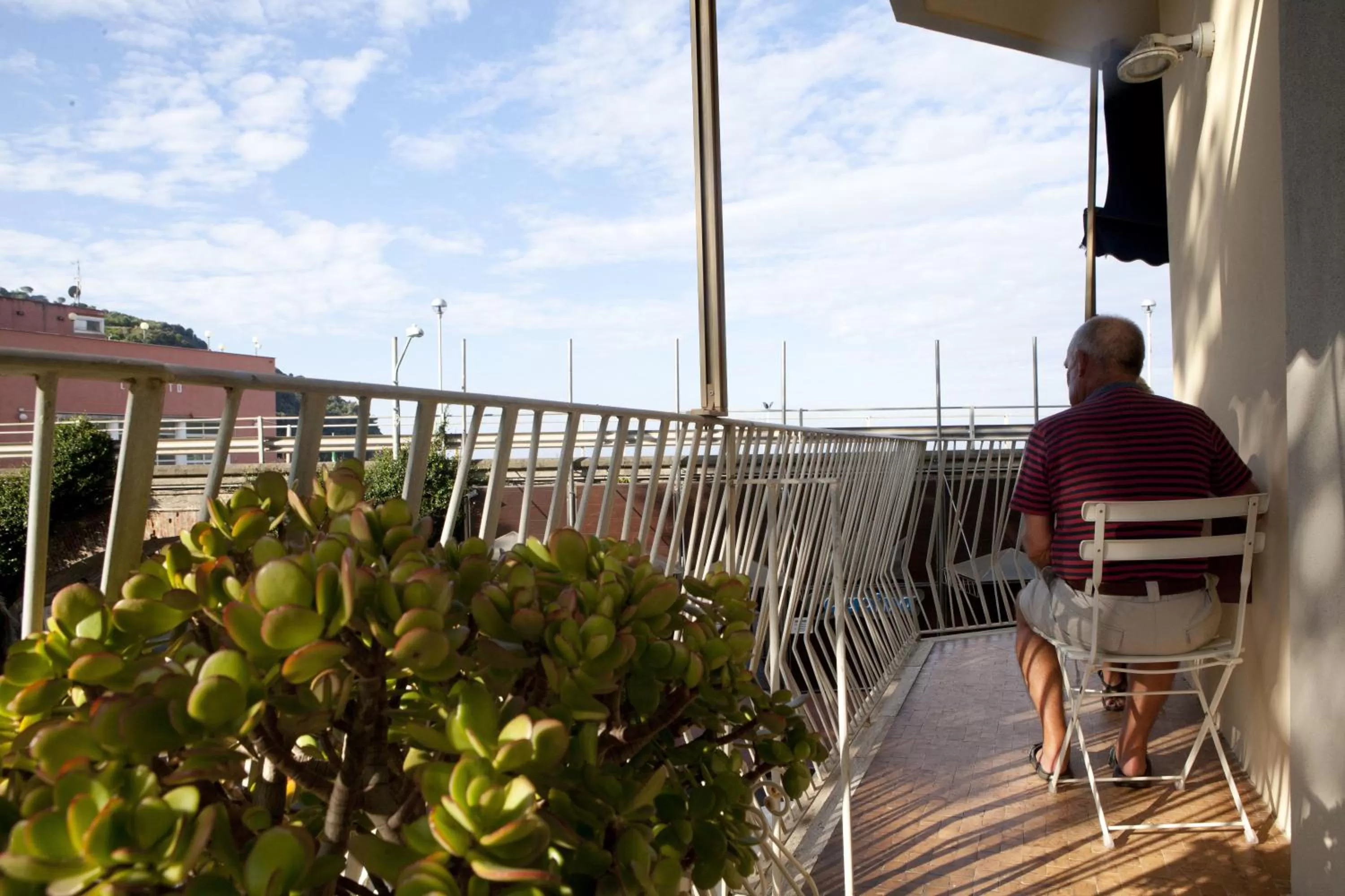 Balcony/Terrace in Hotel Garden