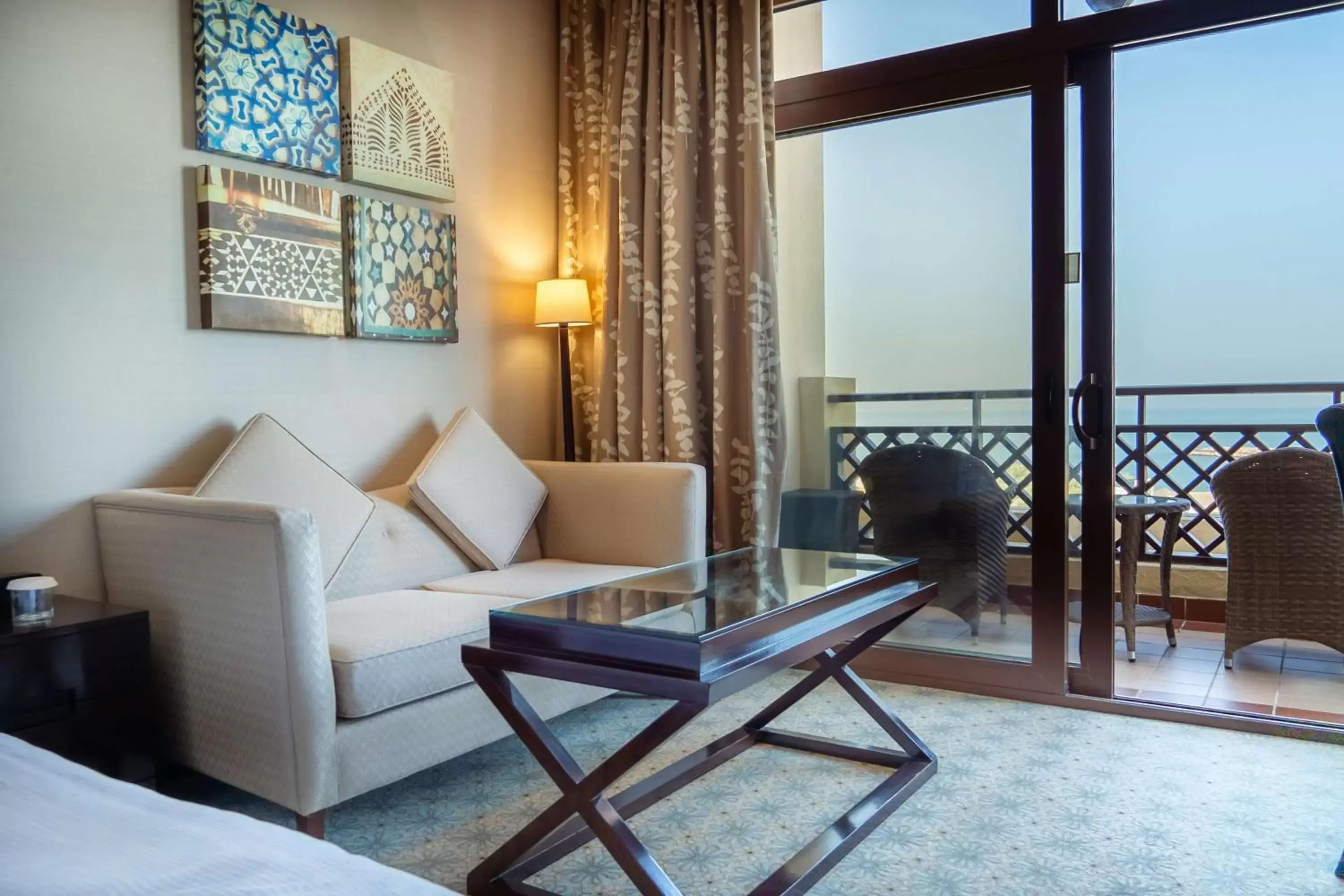 Living room, Seating Area in Hilton Ras Al Khaimah Beach Resort