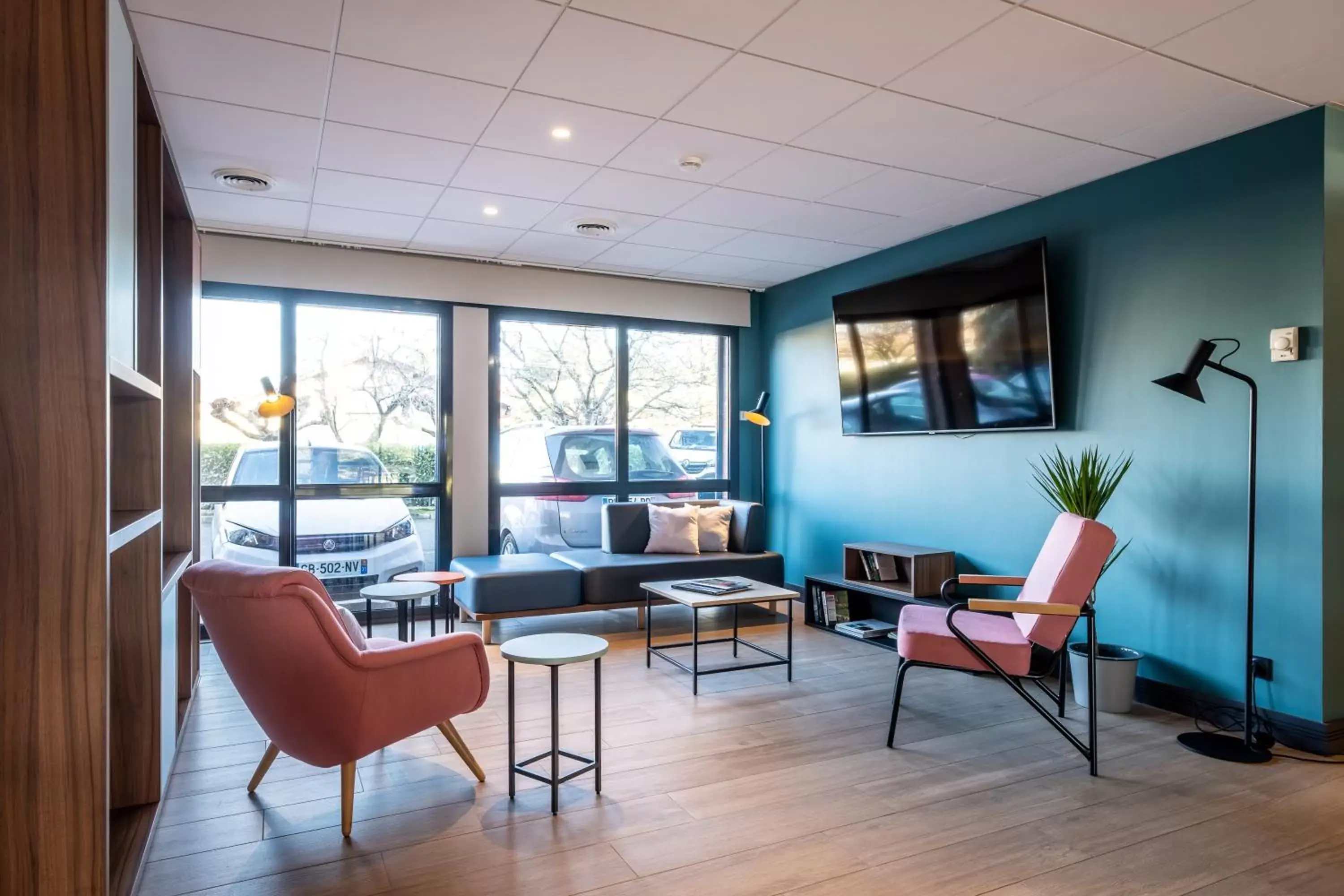 Living room in Zenitude Hôtel Résidences Toulouse Aéroport