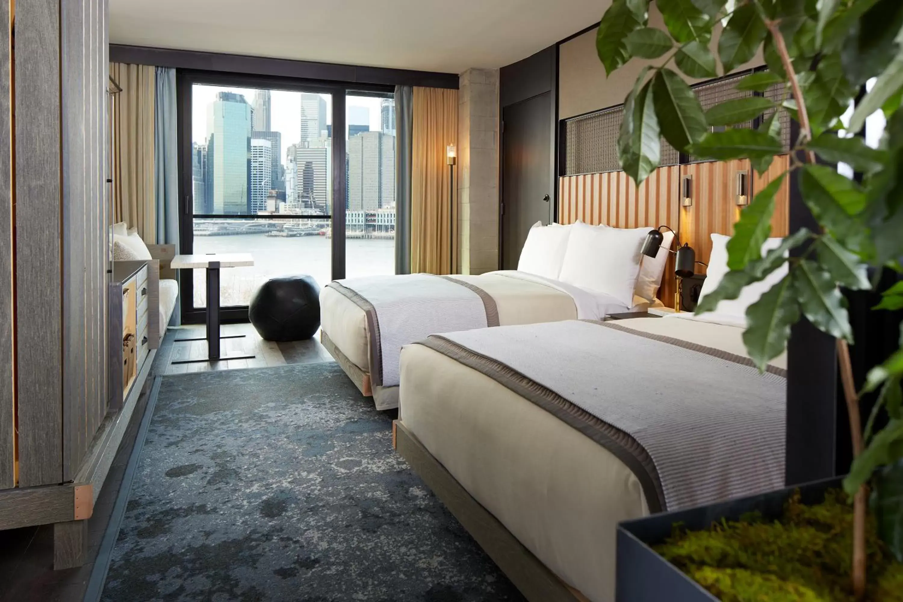 Bedroom in 1 Hotel Brooklyn Bridge