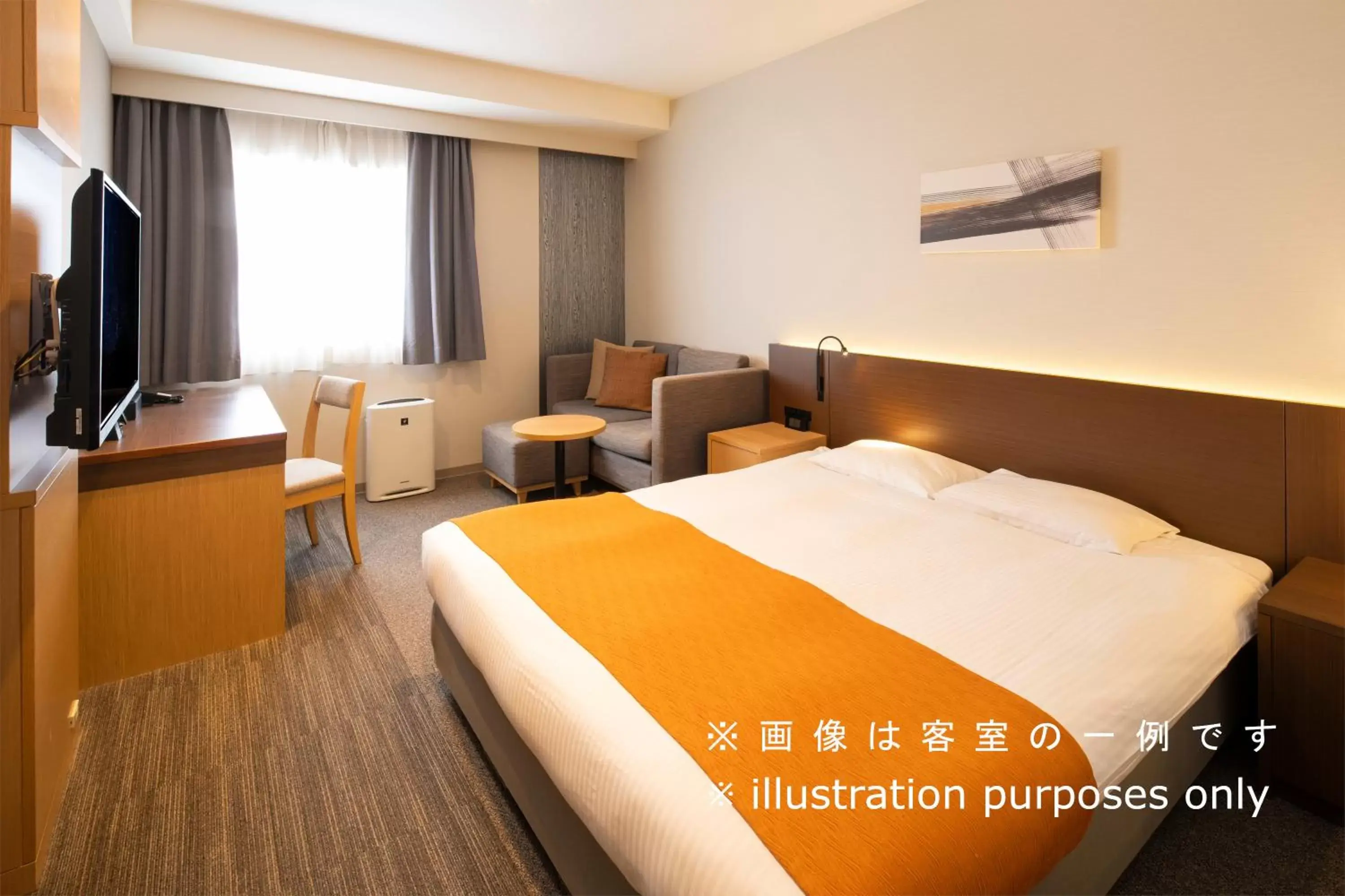 Photo of the whole room, Bed in La'gent Stay Sapporo Odori Hokkaido