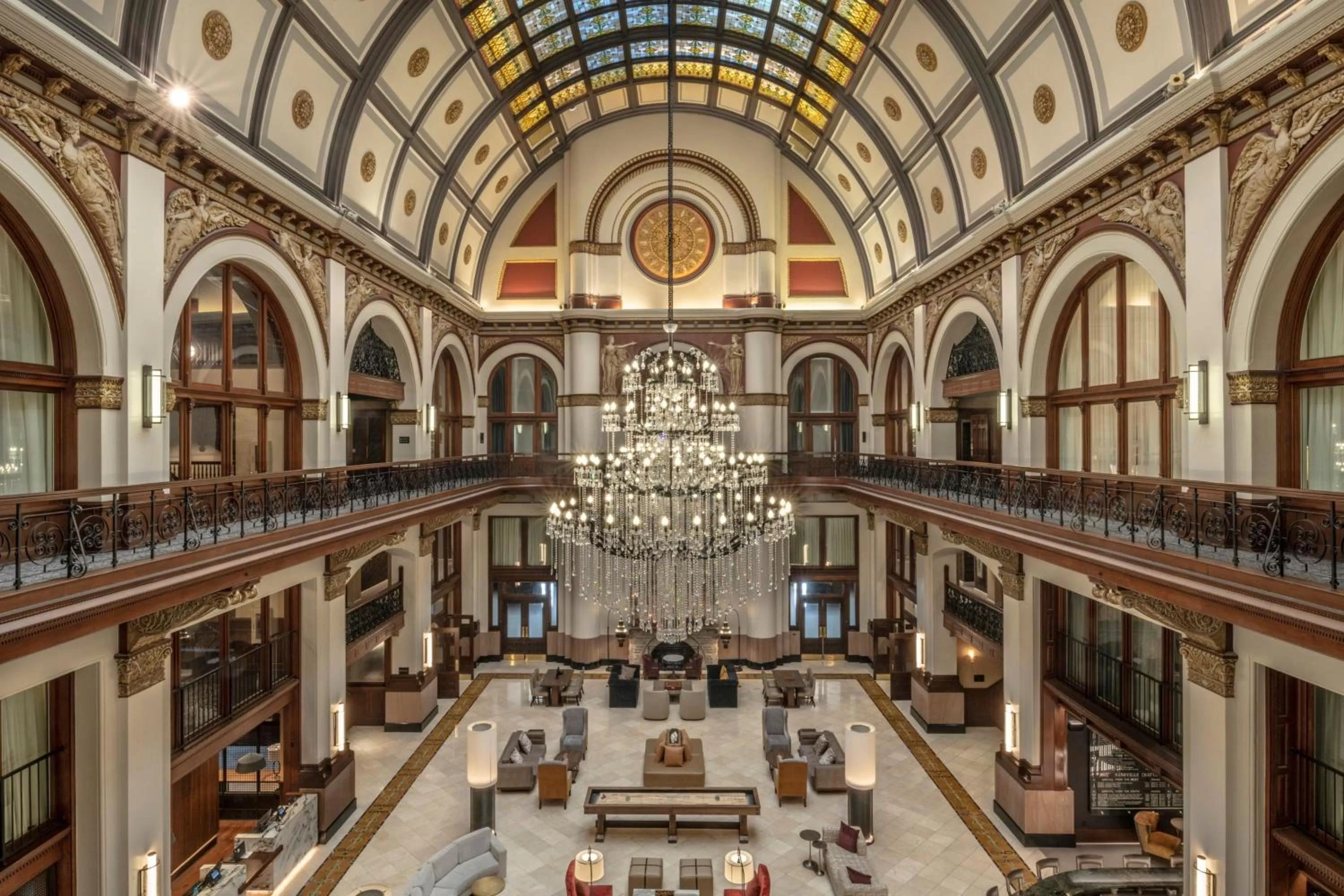 Lobby or reception in The Union Station Nashville Yards, Autograph Collection