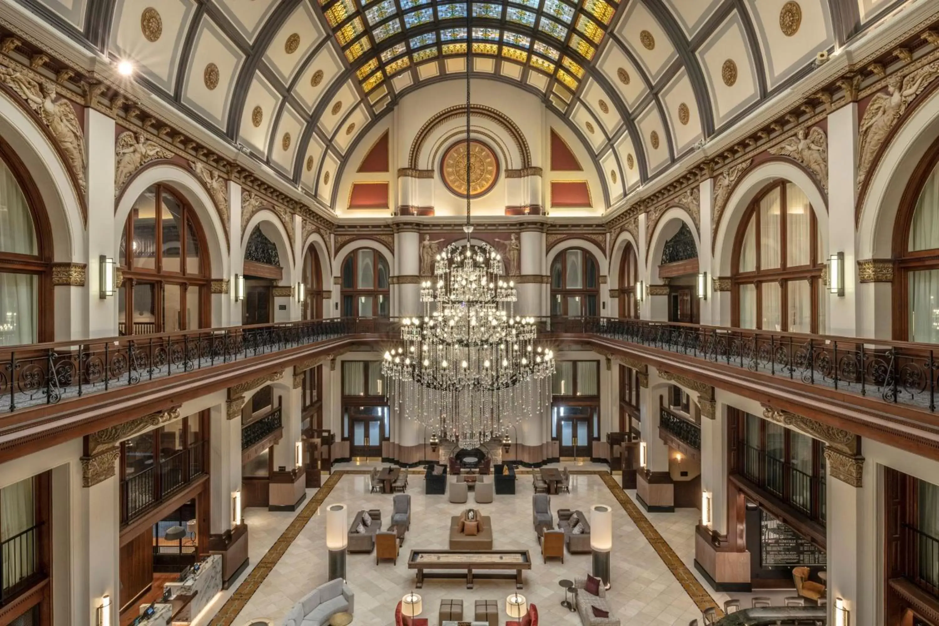 Lobby or reception in The Union Station Nashville Yards, Autograph Collection