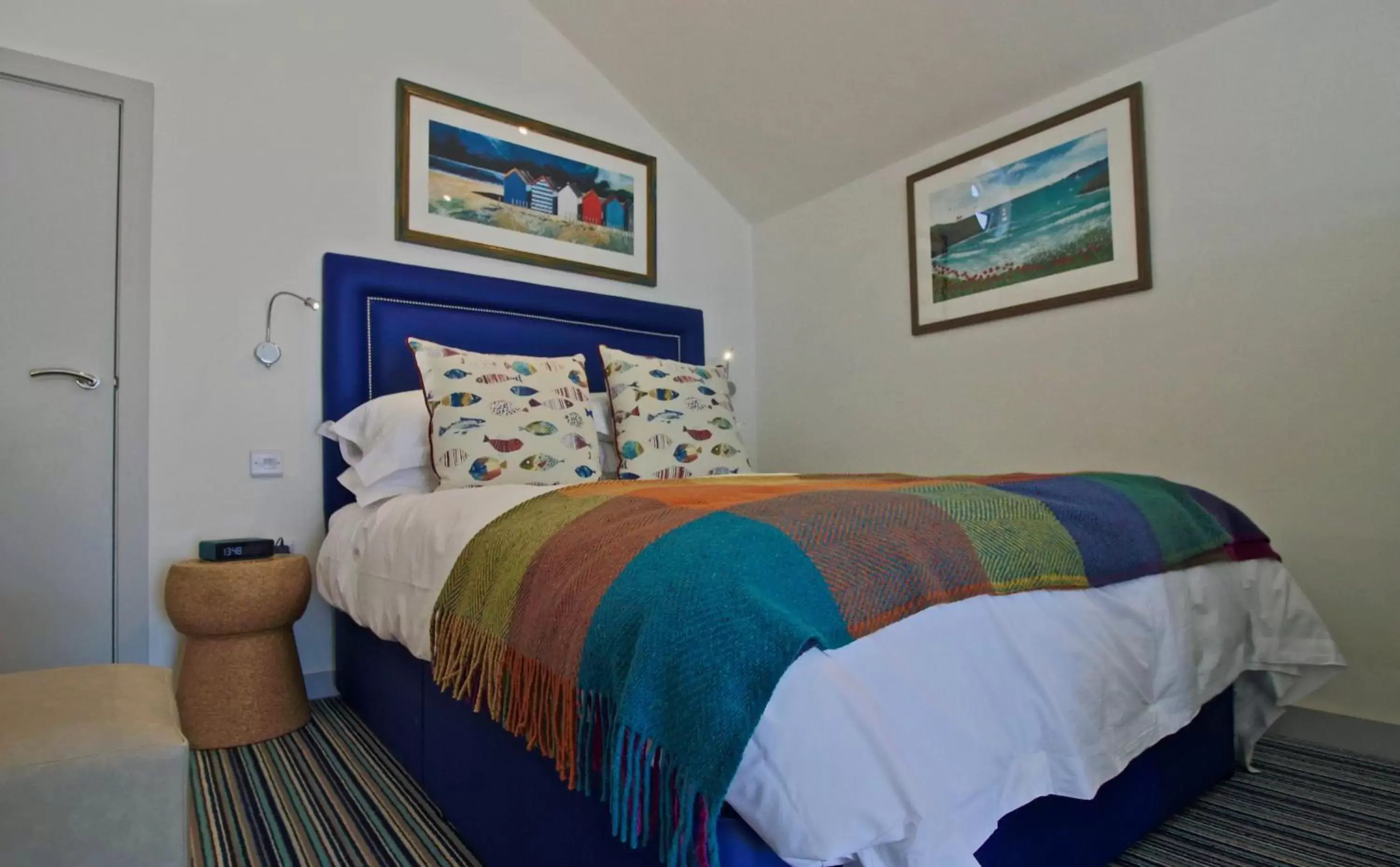 Bed in Beach Hut Suites