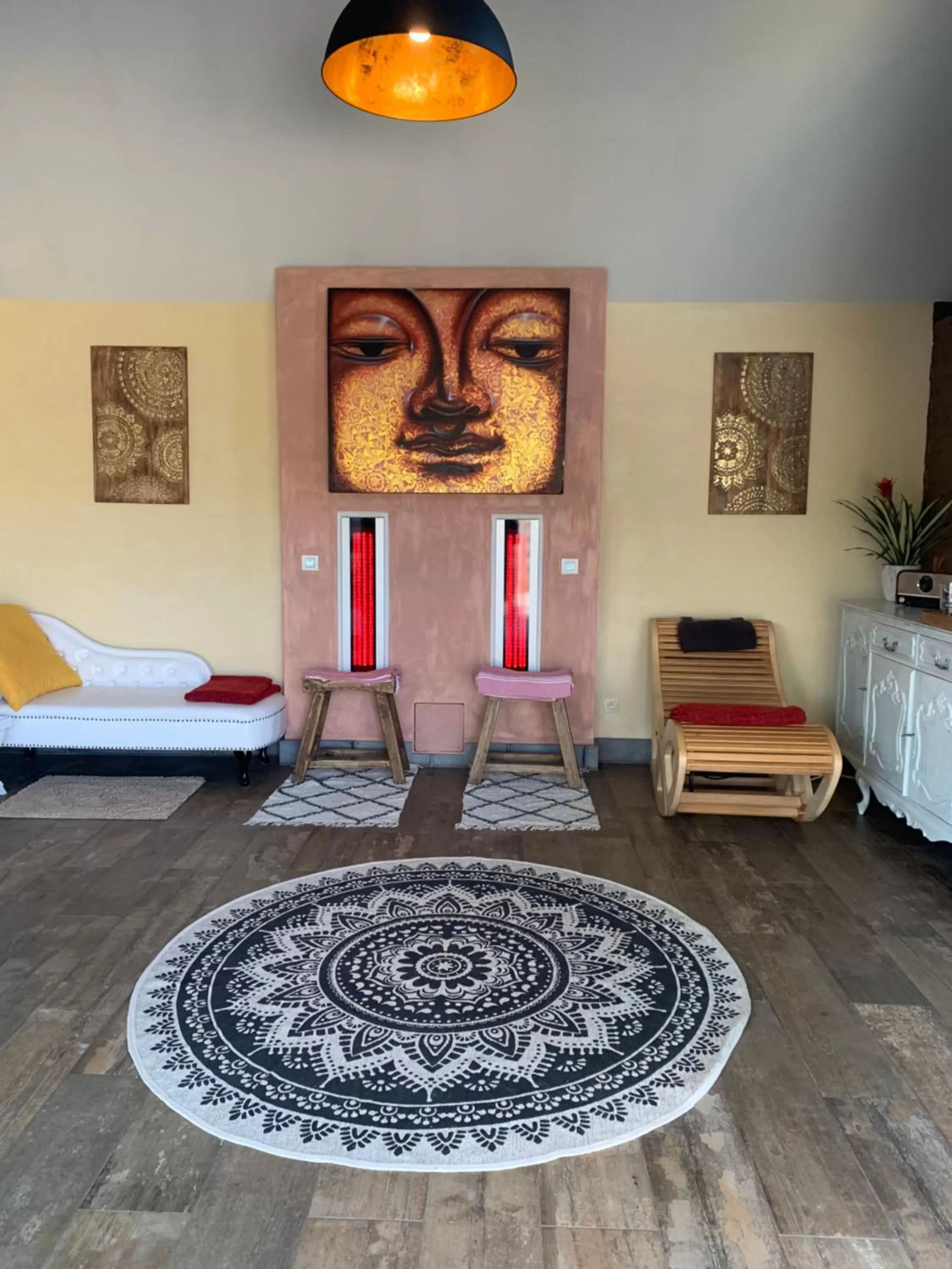 Seating Area in Hamiora wellness B&B