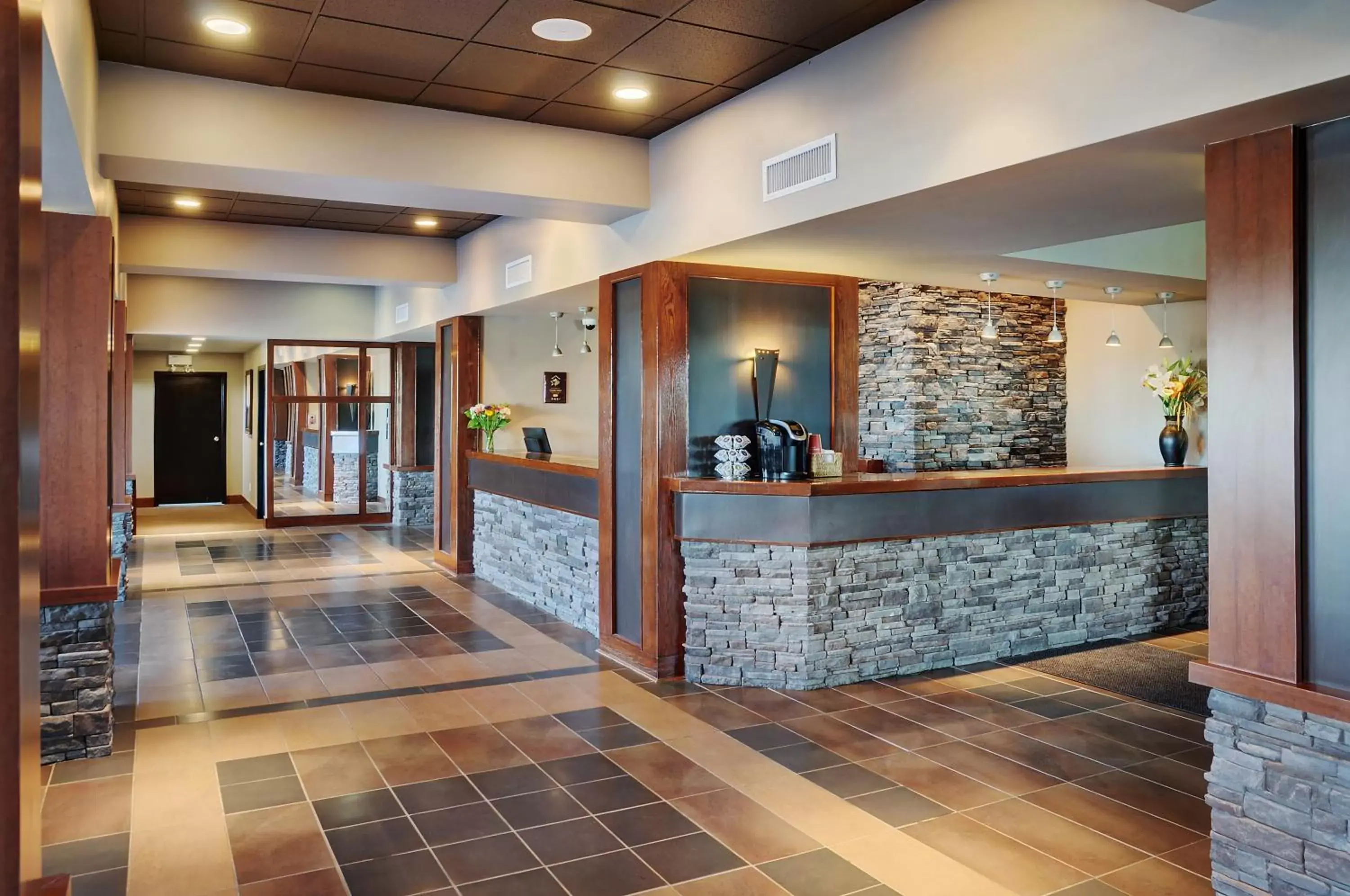 Lobby or reception in Radisson Hotel Fort St John Lobby or reception in Radisson Hotel Fort St John