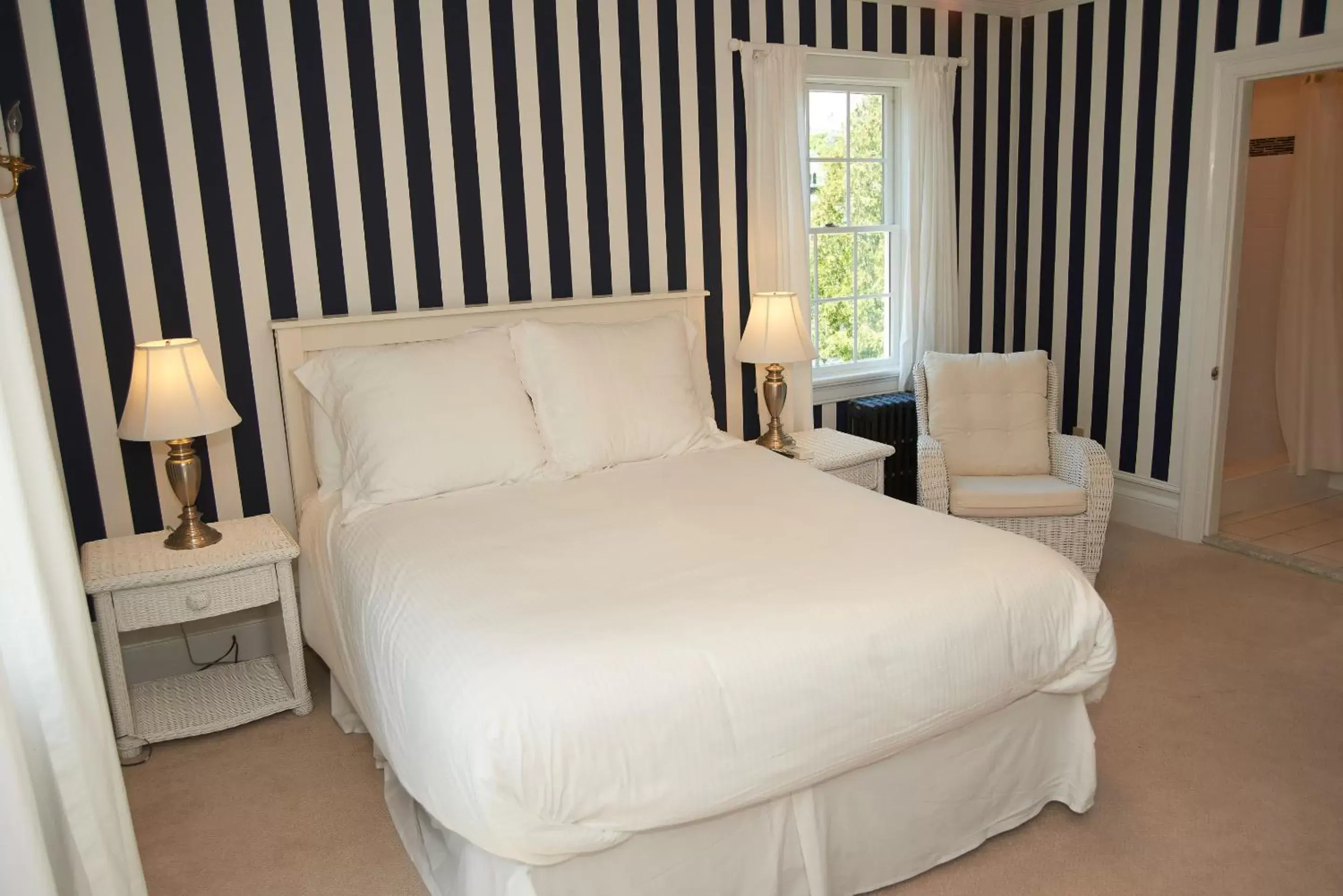 Bed in Belfry Inn and Bistro