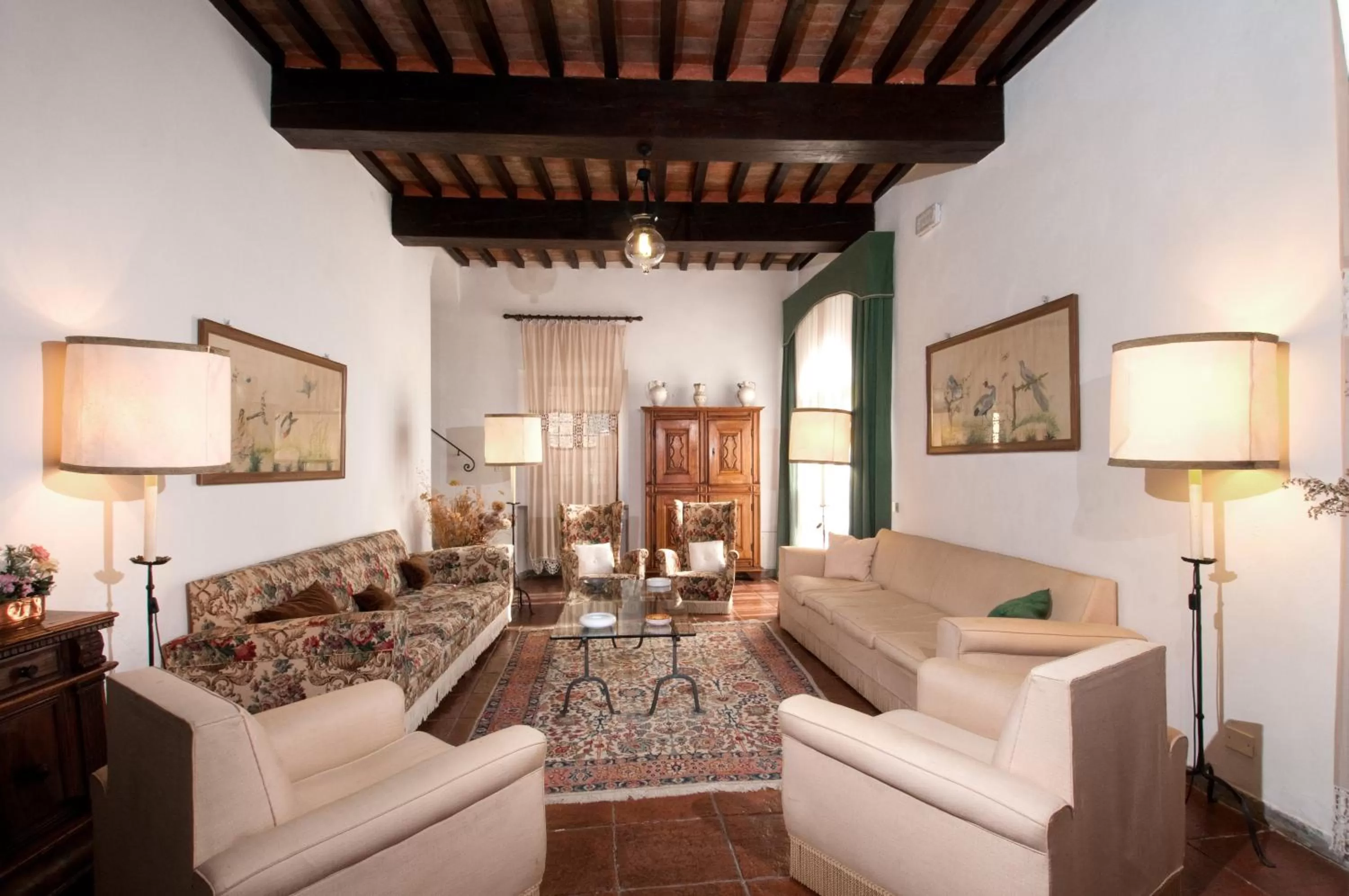 Communal lounge/ TV room in Borgo La Torre alle Tolfe