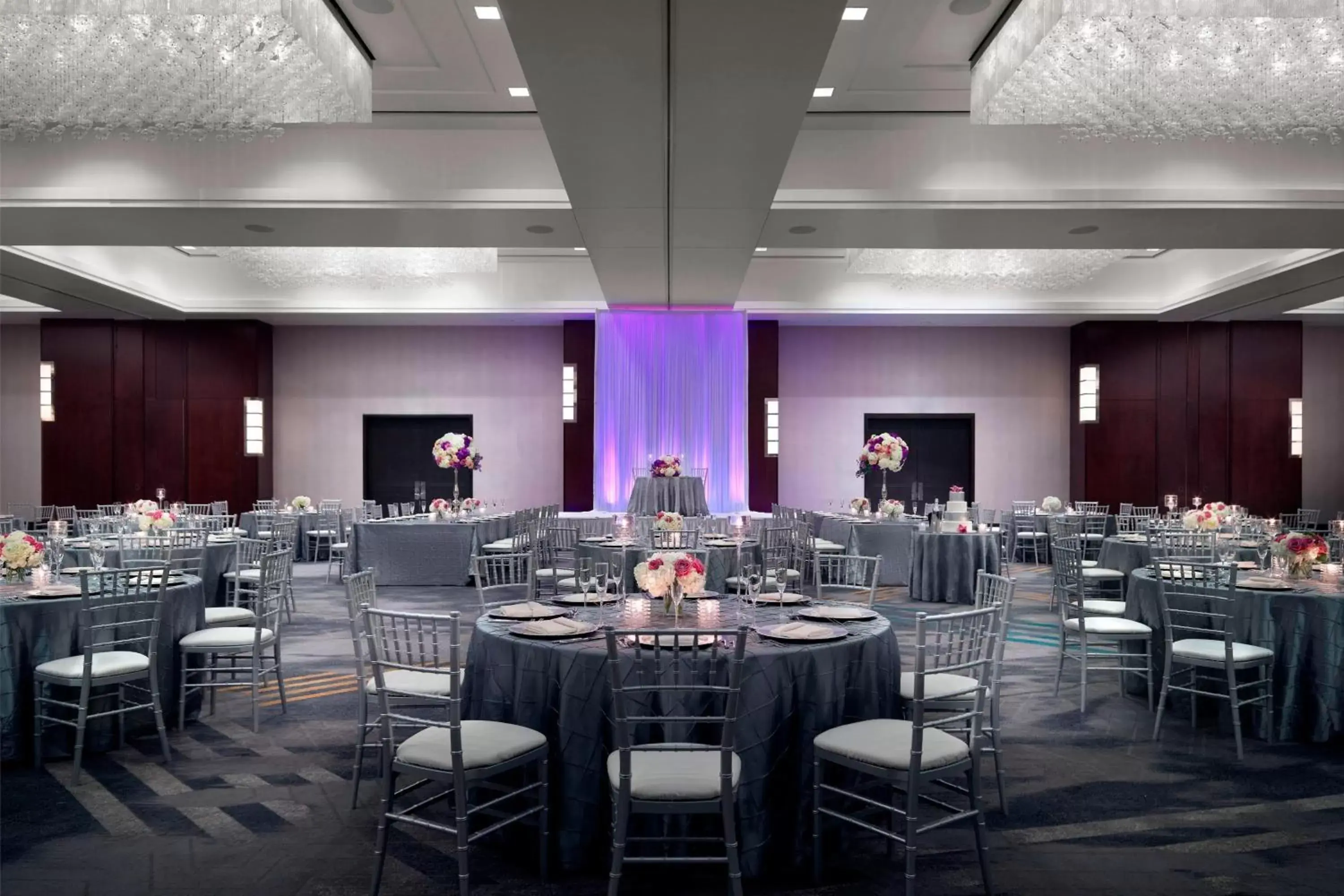 Lobby or reception, Banquet Facilities in Atlanta Airport Marriott Gateway