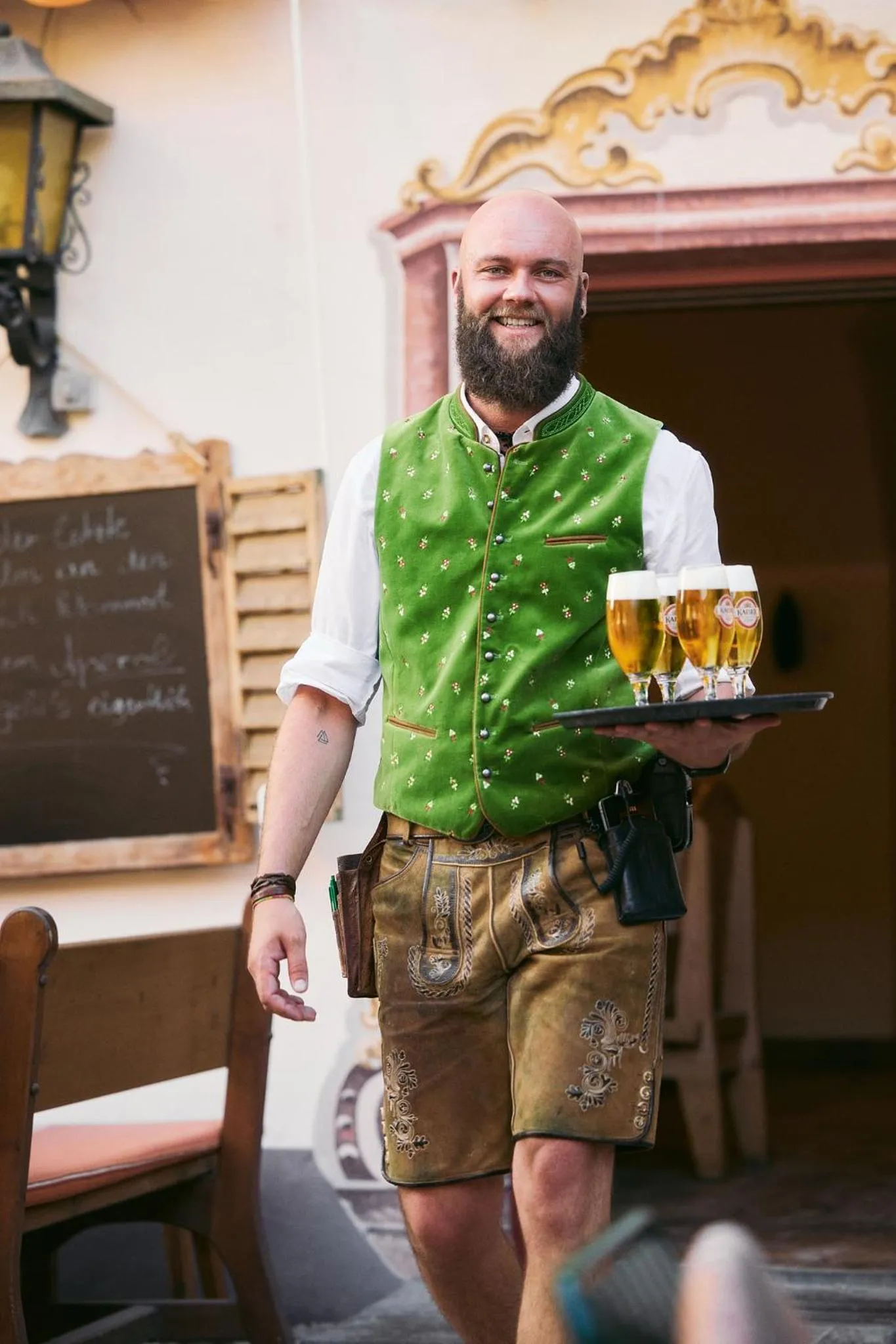 Garden in Gasthaus Hotel Oberwirt