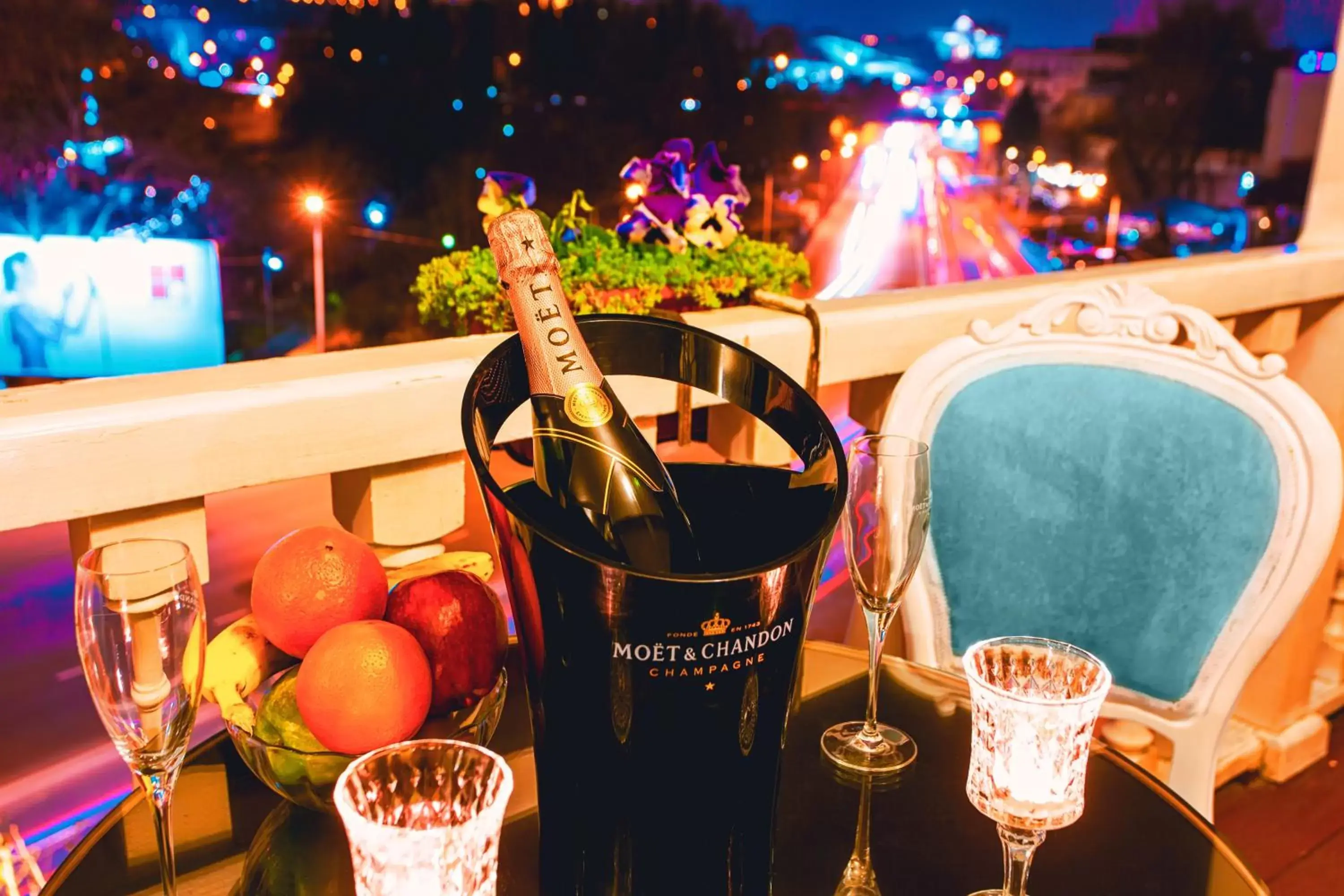 Balcony/Terrace in River Side Hotel Tbilisi