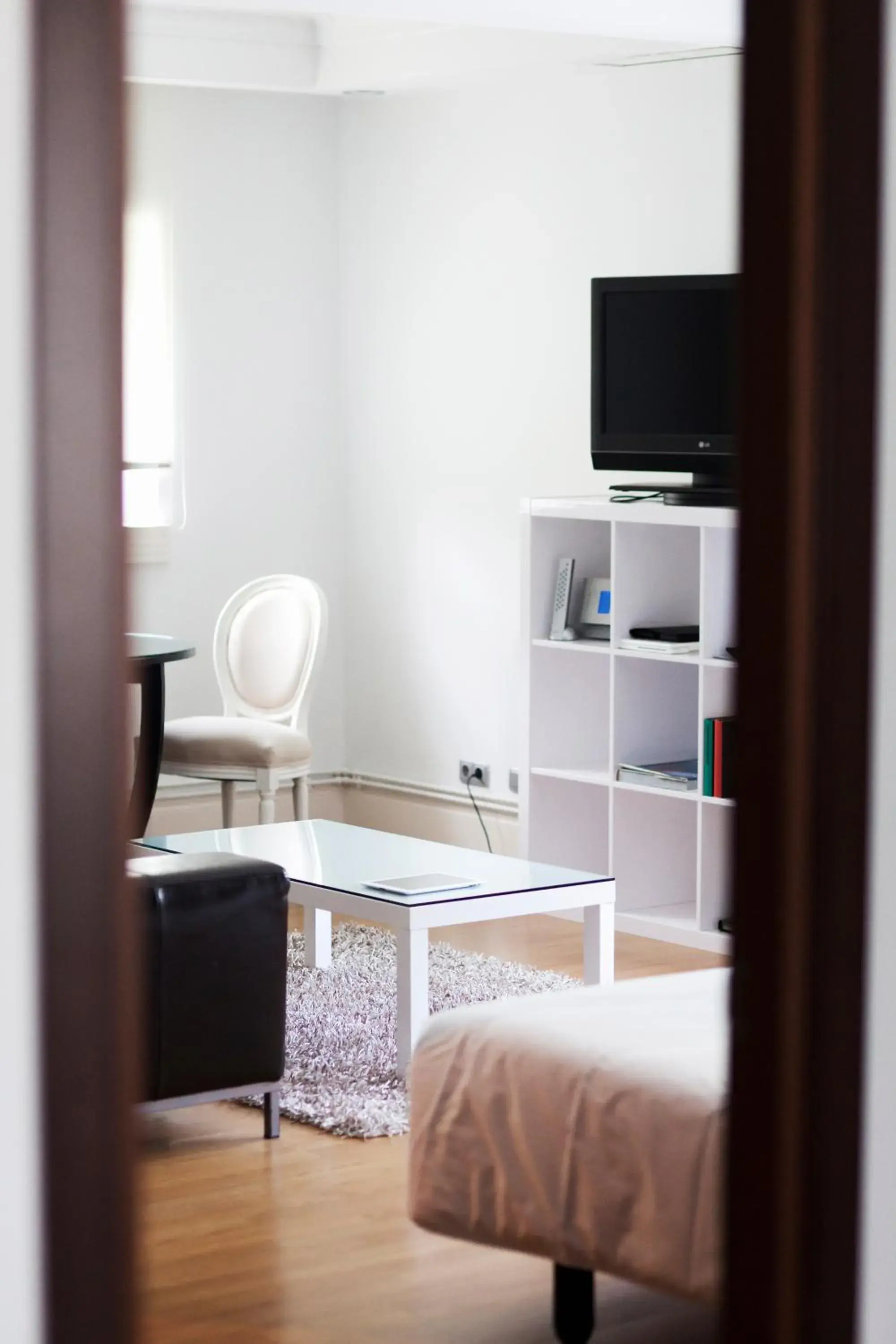 Living room, TV/Entertainment Center in Hotel Rio Bidasoa