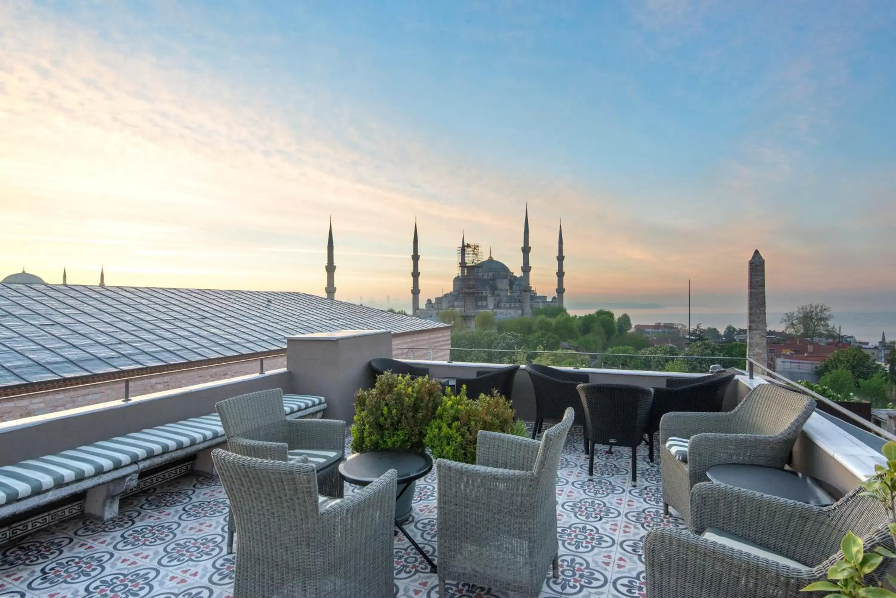 Balcony/Terrace, Patio/Outdoor Area in Hotel Ibrahim Pasha