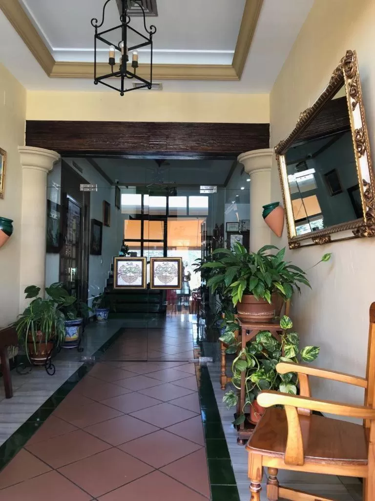 Lobby or reception in Hotel La Yedra