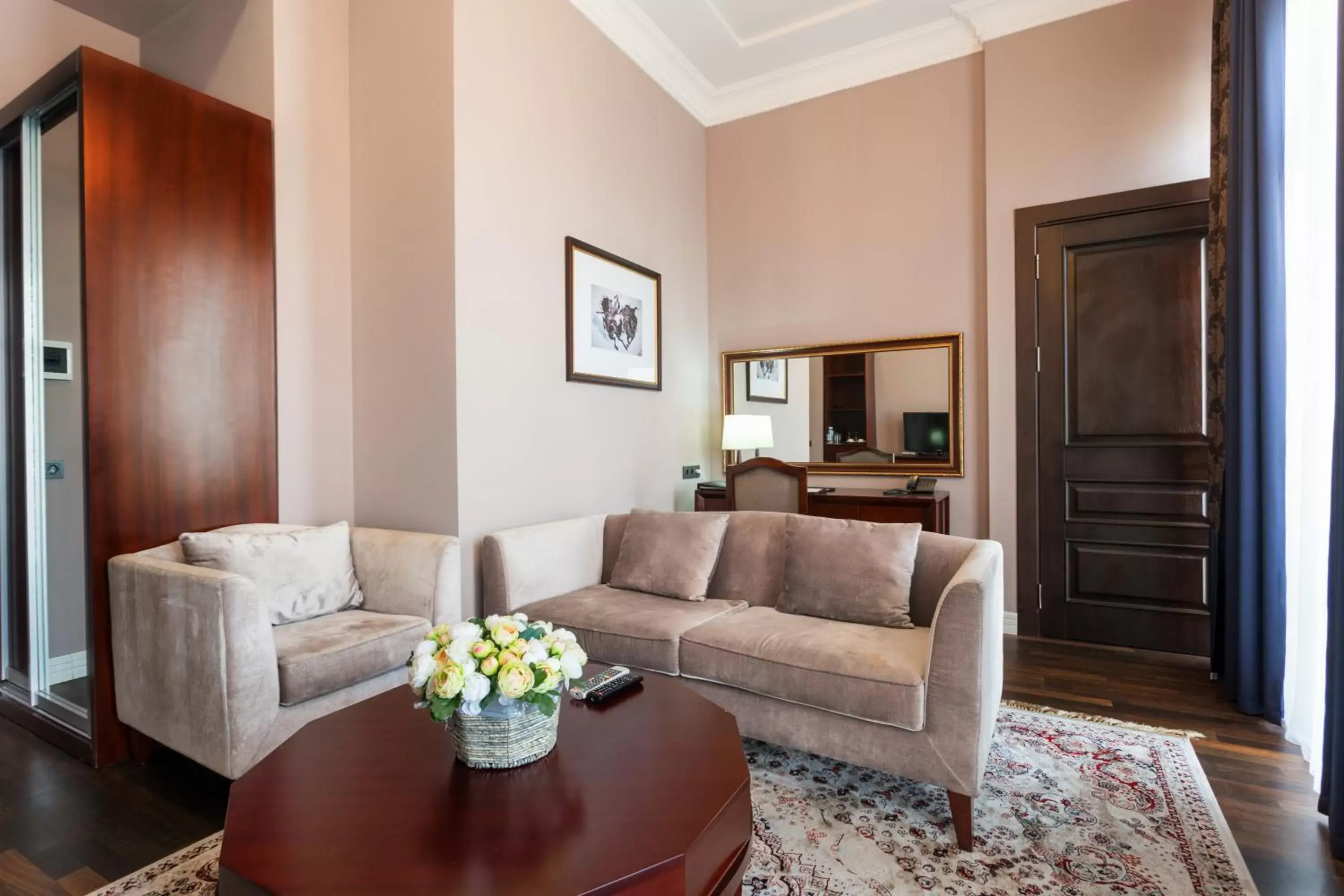 Living room, Seating Area in Ambassador Hotel