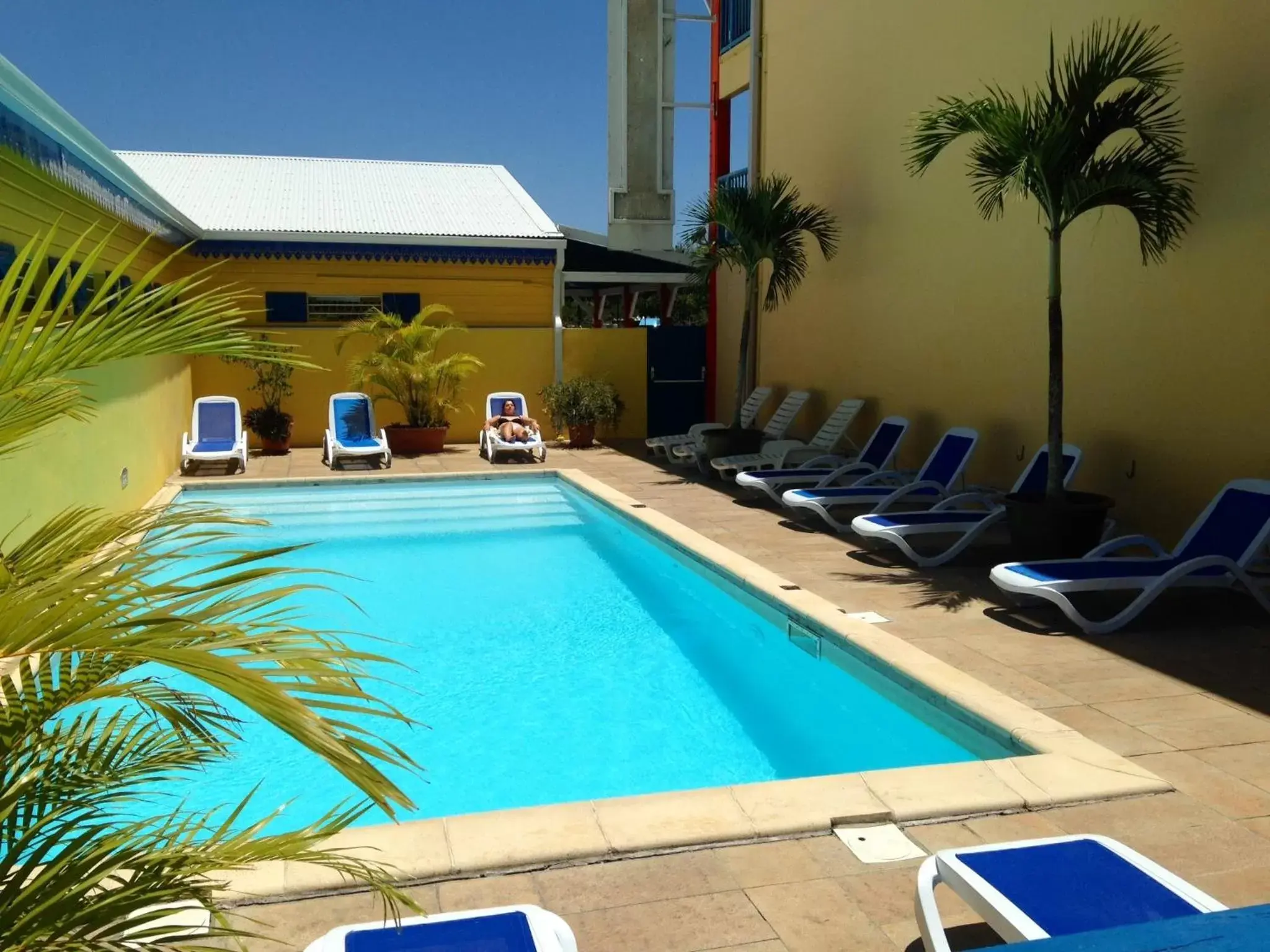 Swimming Pool in Karaibes Hotel