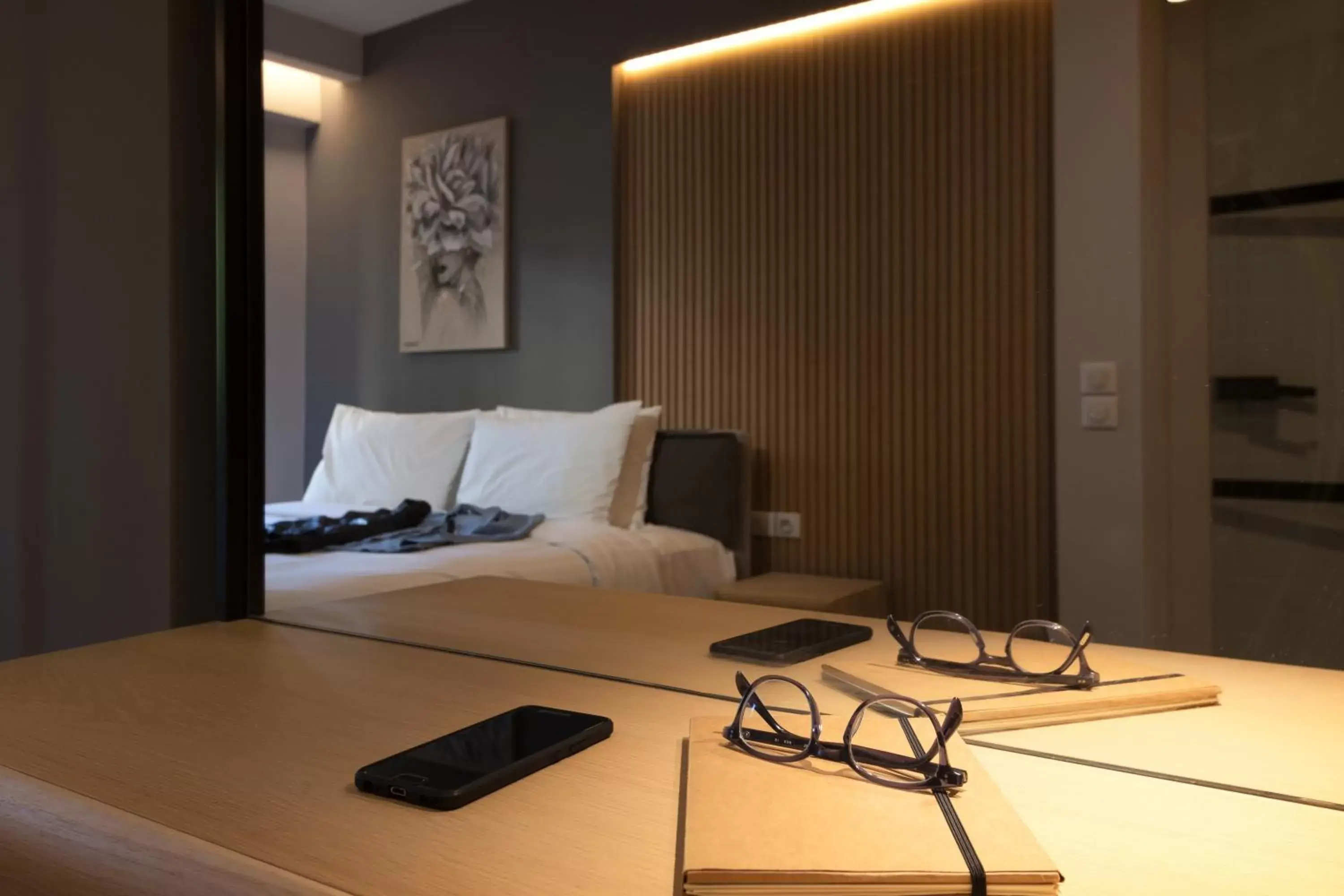 Bedroom, Bed in LUX&EASY Athens Downtown Residences