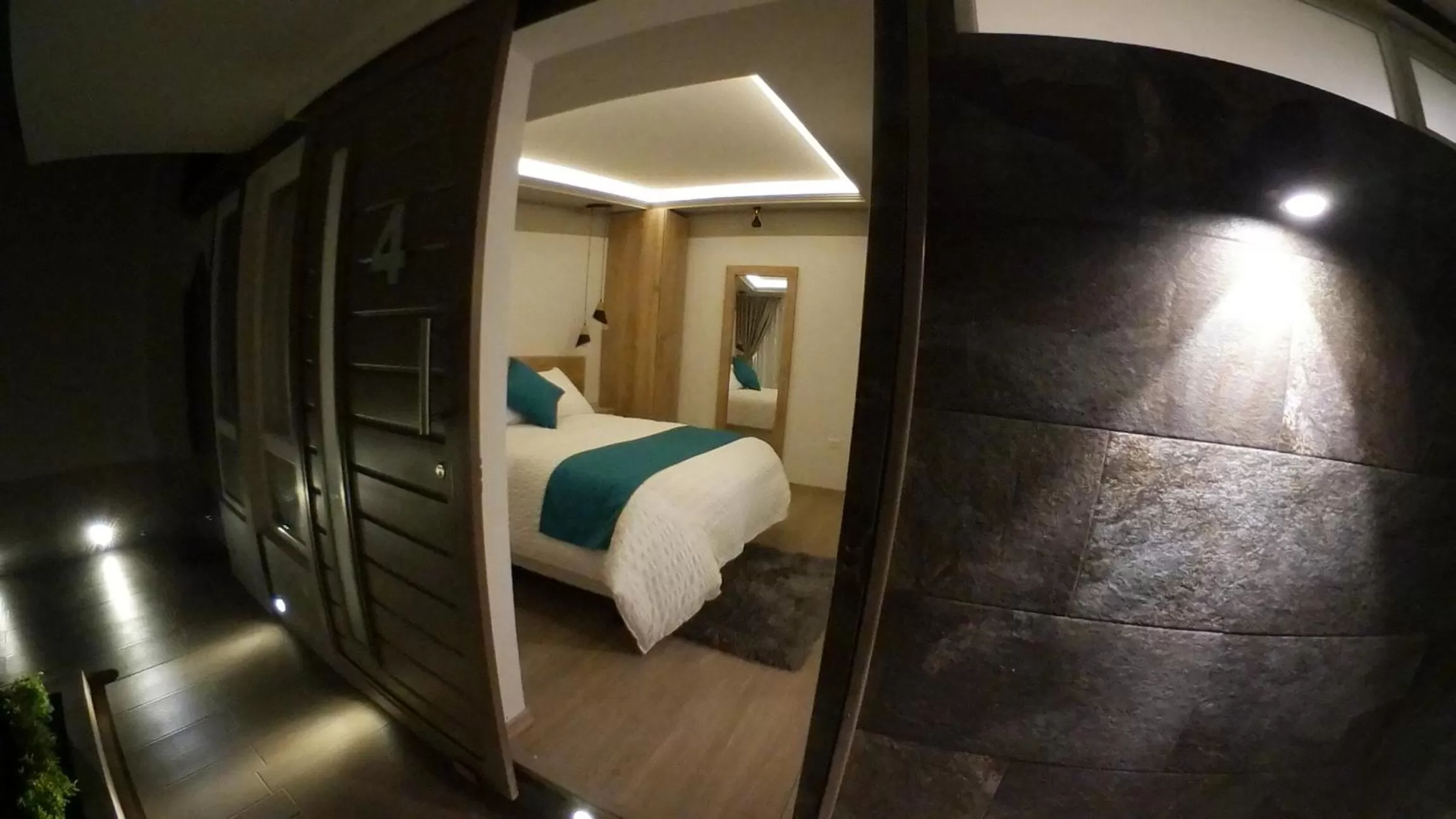 Decorative detail, Bed in Asher Hospedaje y Turismo