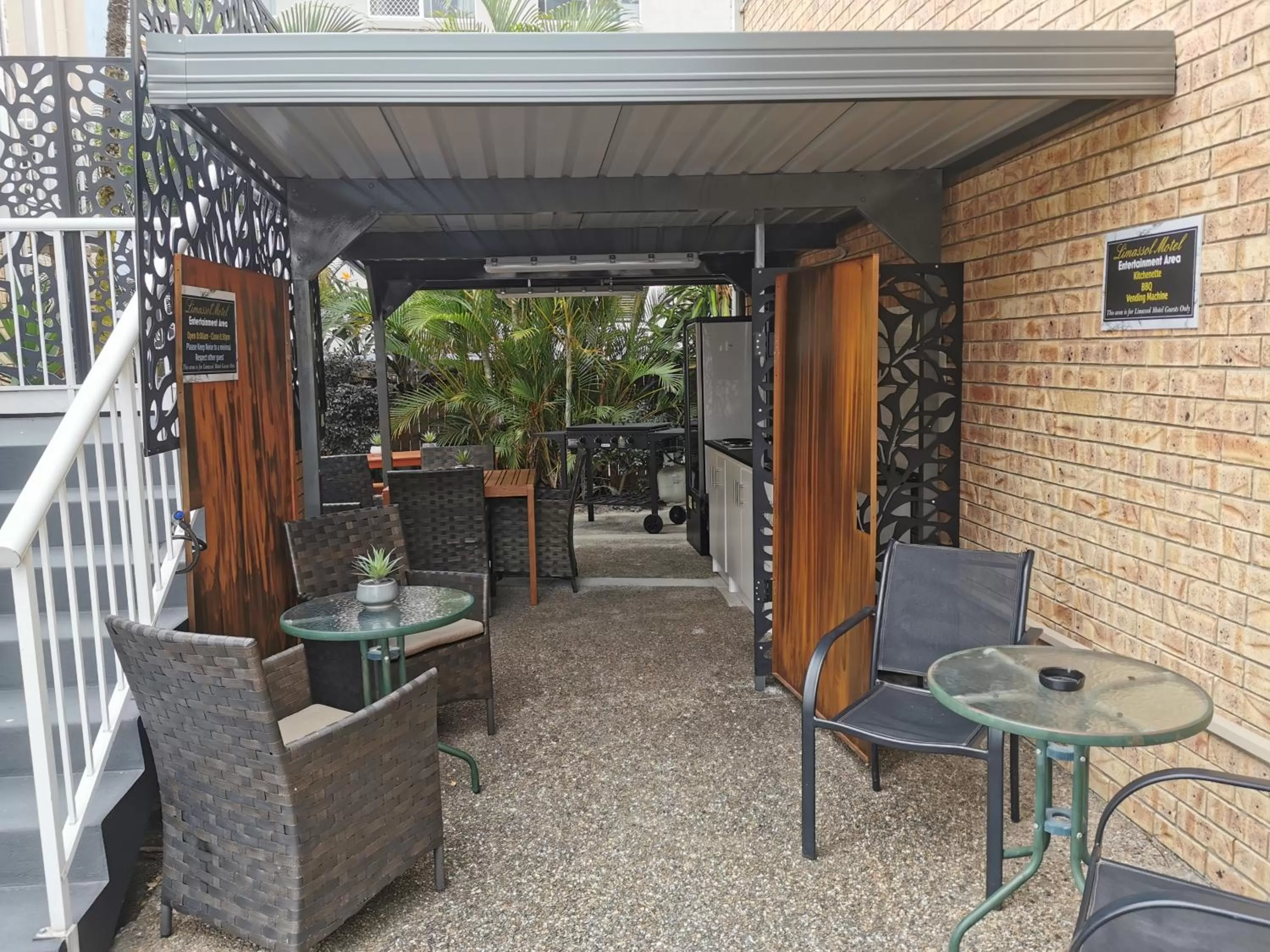 BBQ facilities in Limassol Motel