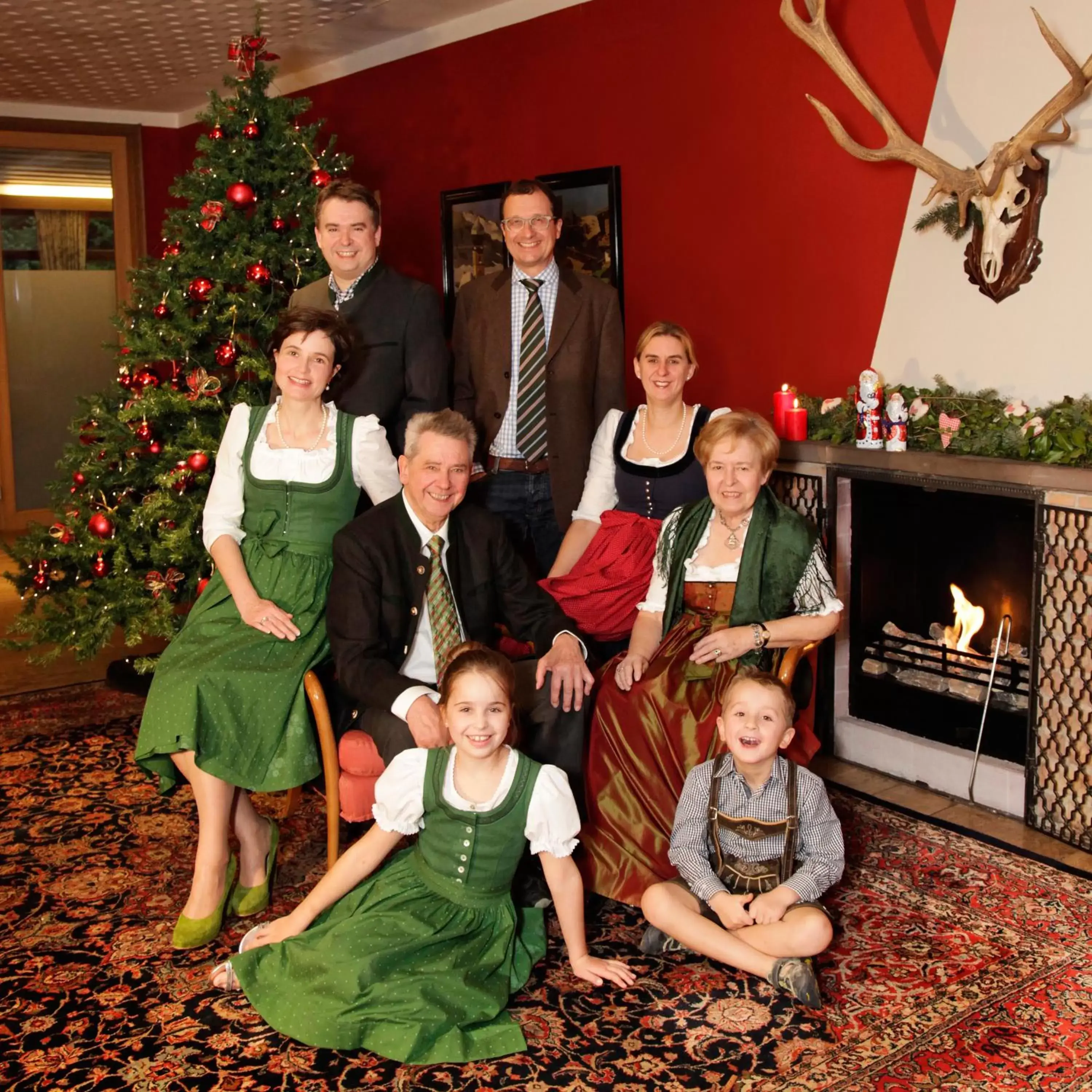 Staff, Family in Hotel Johannisbad