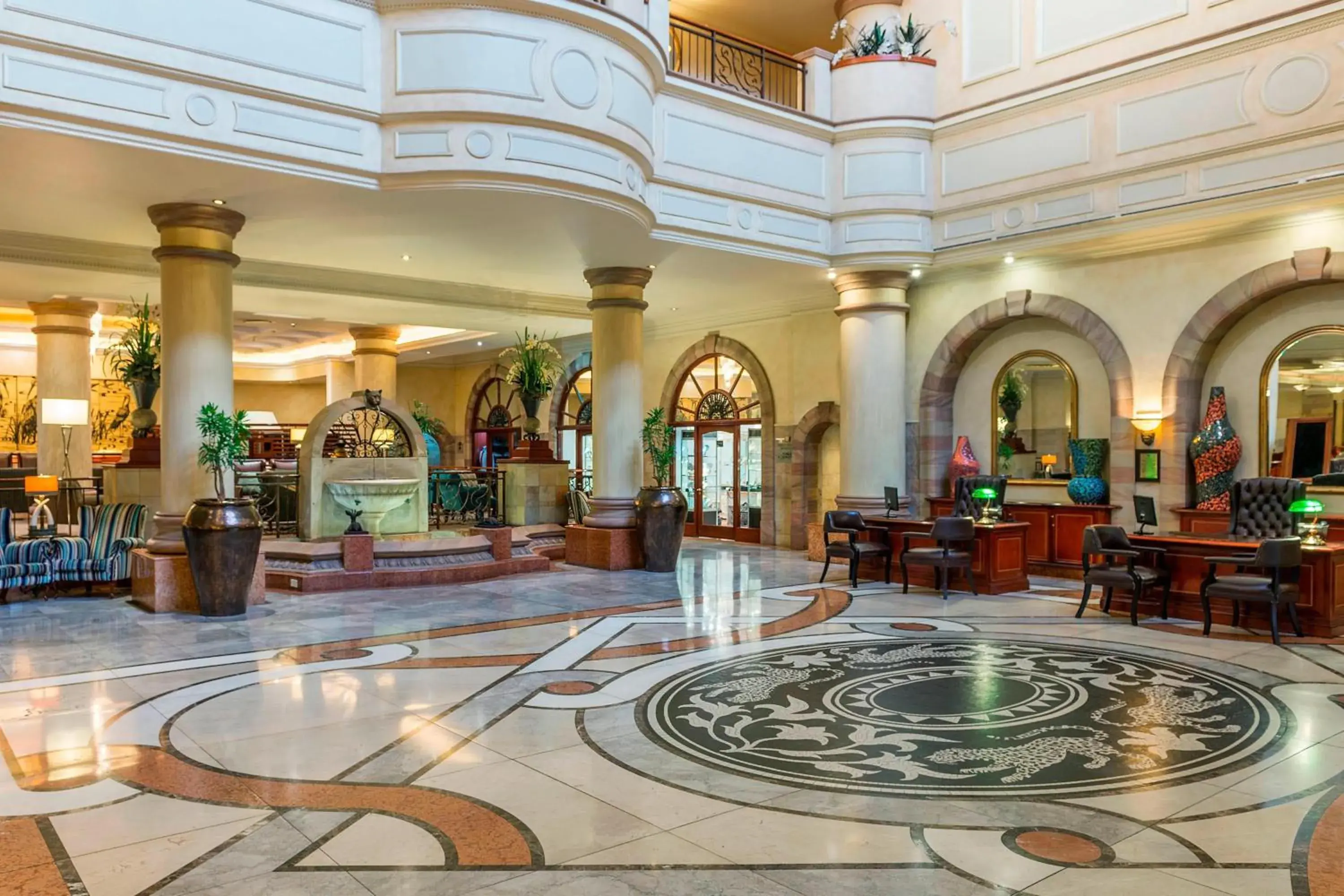 Lobby or reception in Sheraton Pretoria Hotel