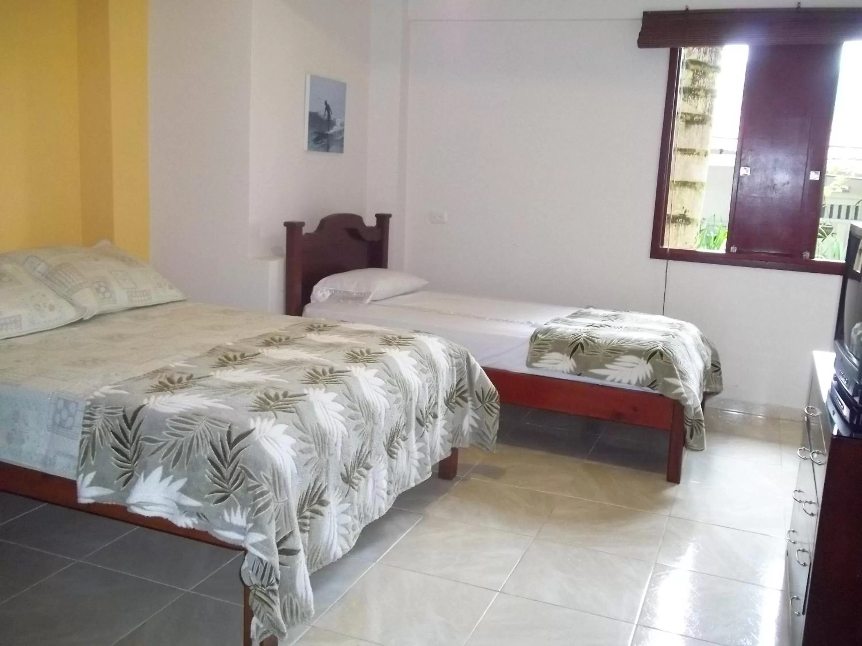 Bed in Cabañas Las Bifloras