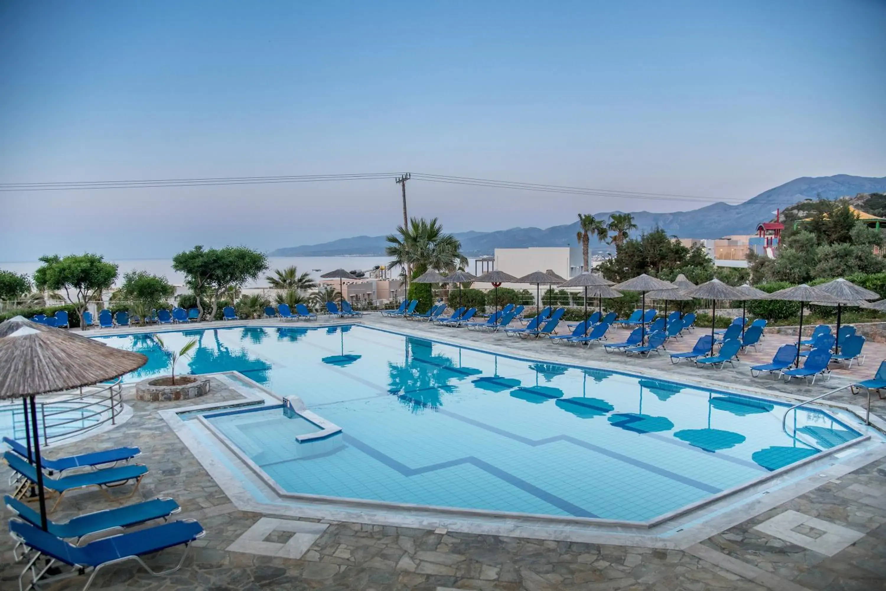 Swimming pool, Pool View in Semiramis Village